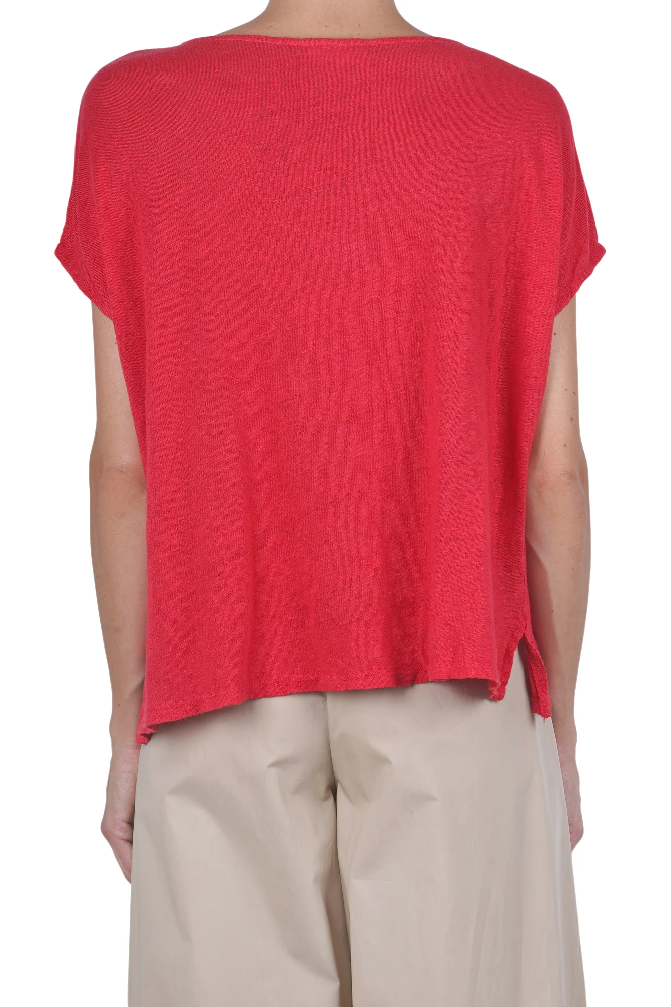 La Femme Blanche - T-shirt - 471757 - Rosso - Image 5