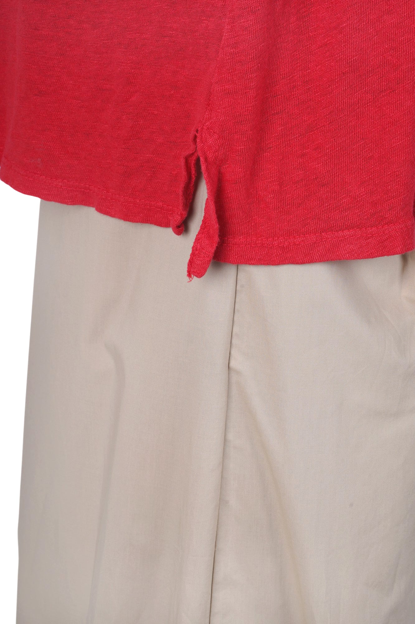 La Femme Blanche - T-shirt - 471757 - Rosso - Image 6