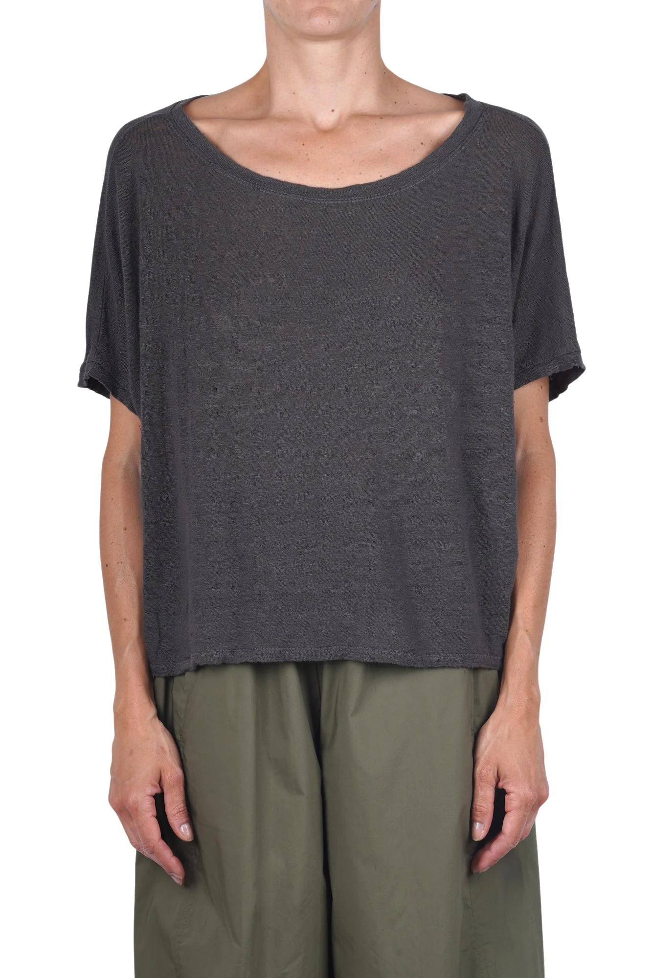 La Femme Blanche - T-shirt - 471758 - Marrone - Image 3