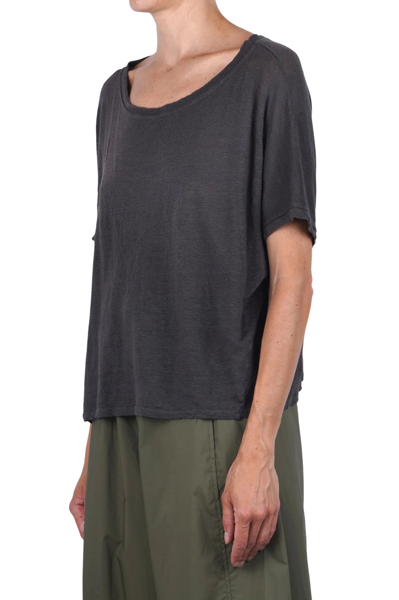 La Femme Blanche - T-shirt - 471758 - Marrone - Image 4