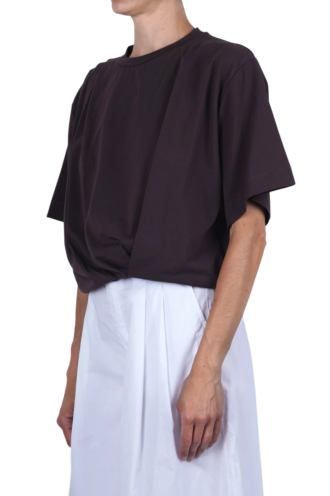 La Femme Blanche - T-shirt - 471767 - Moka - Image 4