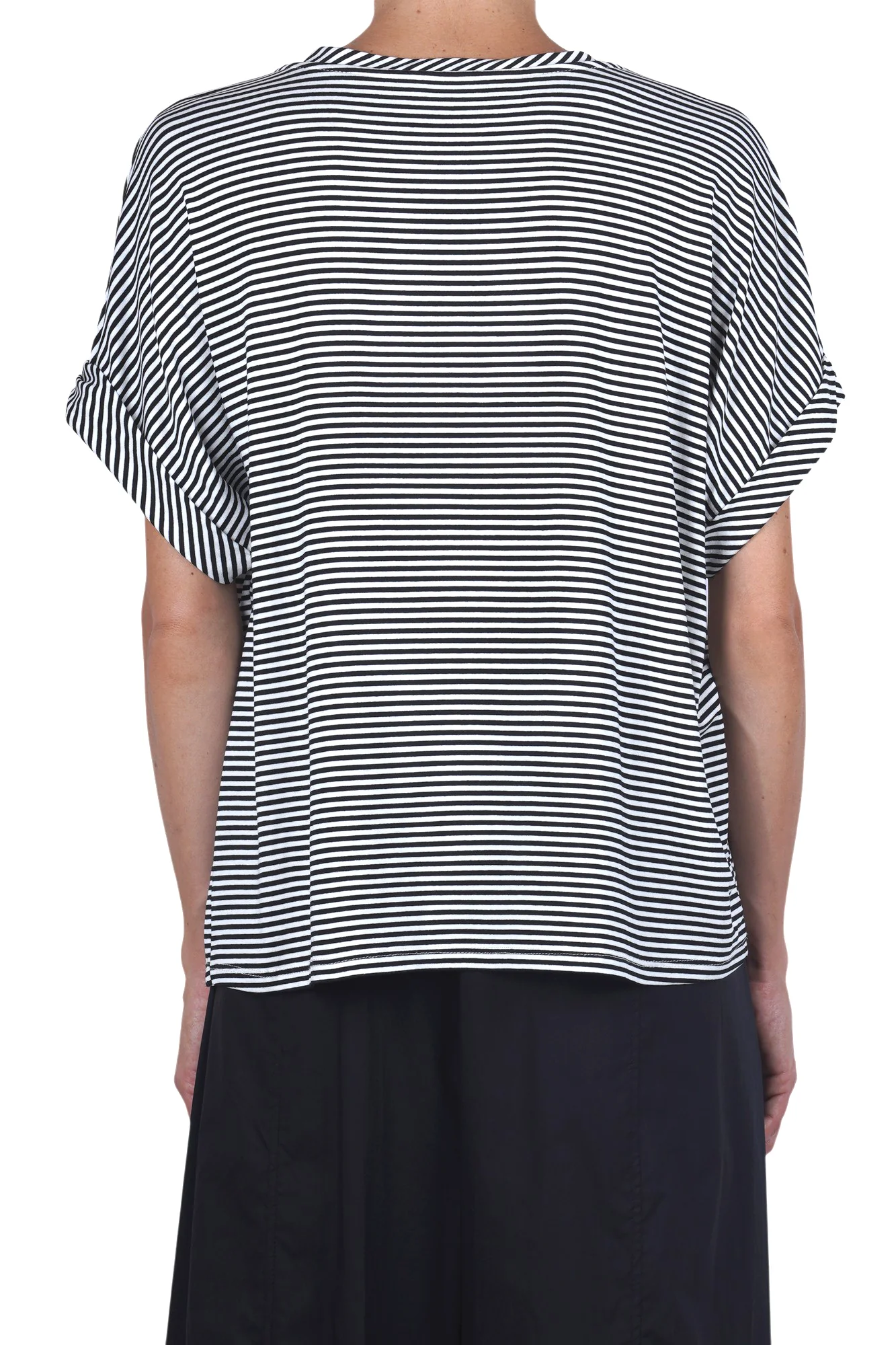 La Femme Blanche - T-shirt - 471769 - Panna/Nero - Image 5
