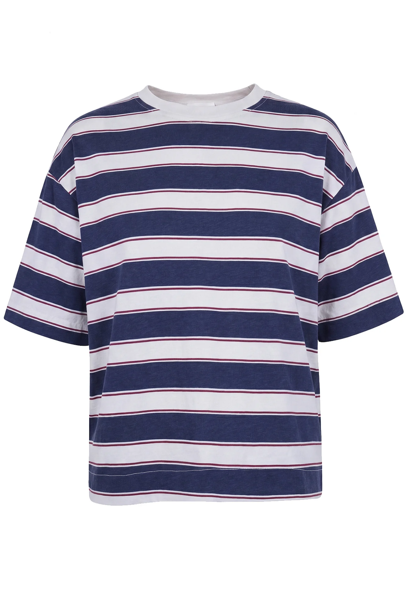 La Femme Blanche - T-shirt - 471787 - Panna/Blu