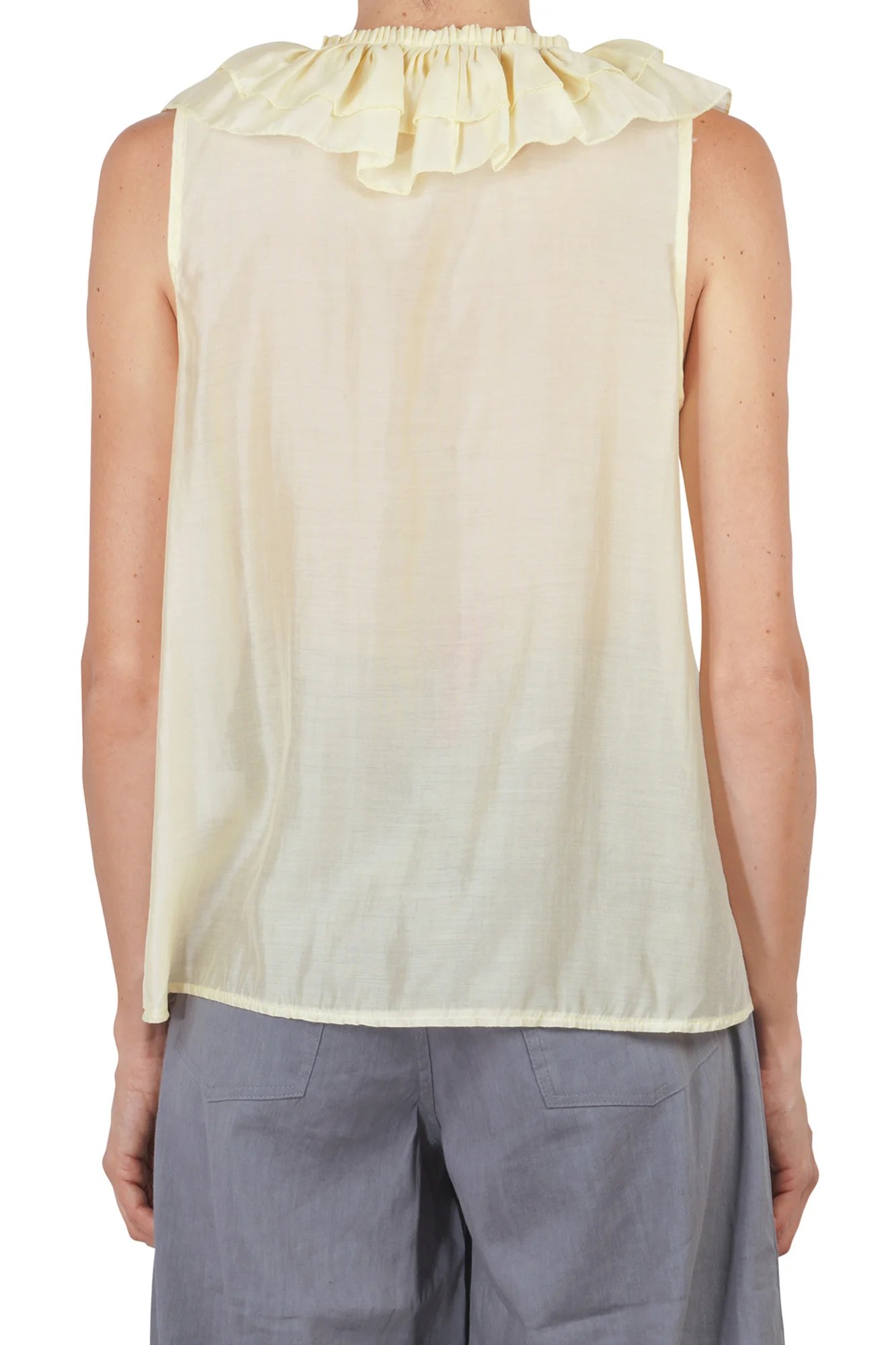 La Femme Blanche - Top - 451781 - Giallo - Image 5
