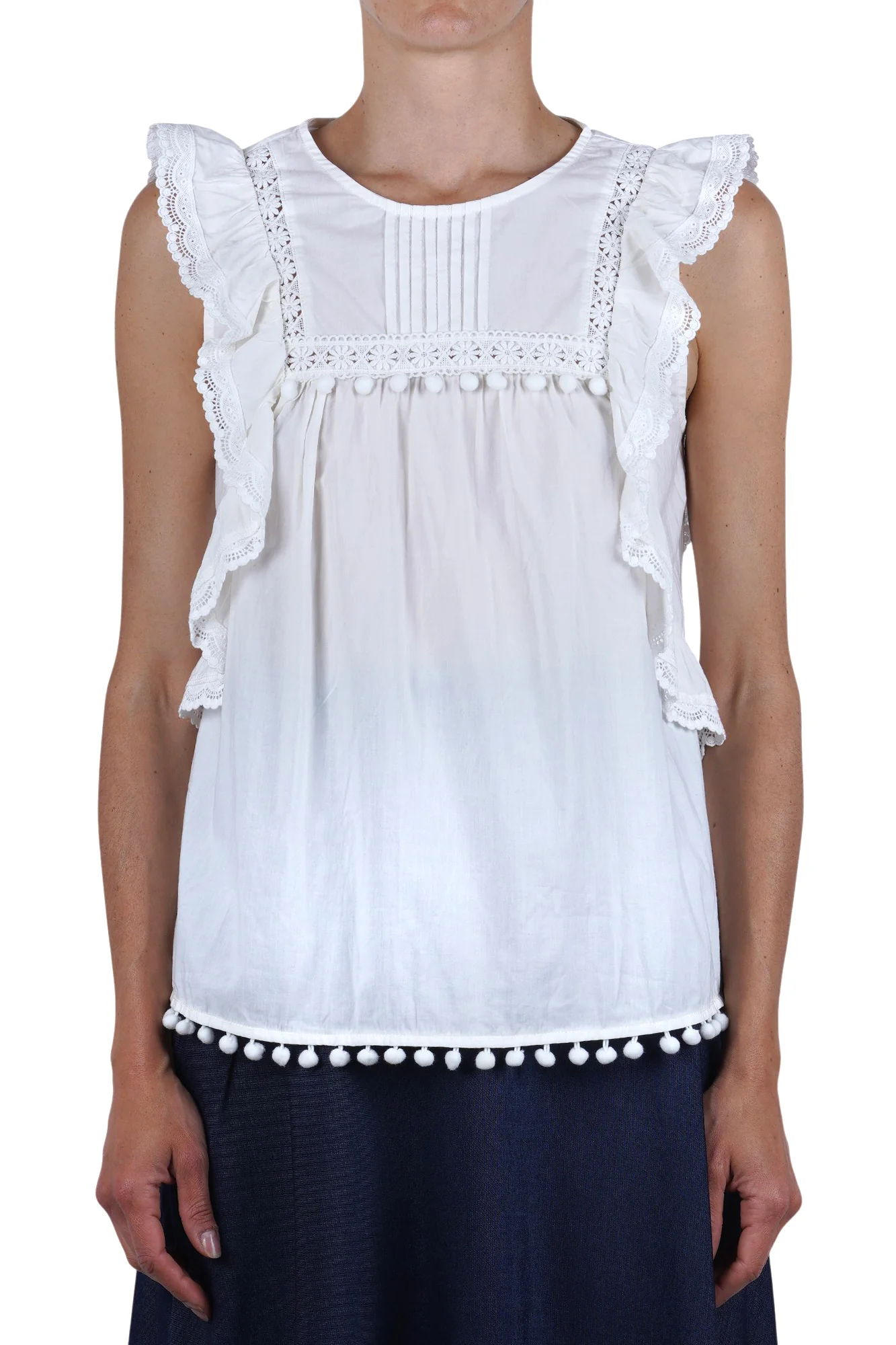 La Femme Blanche - Top - 471618 - Panna - Image 3