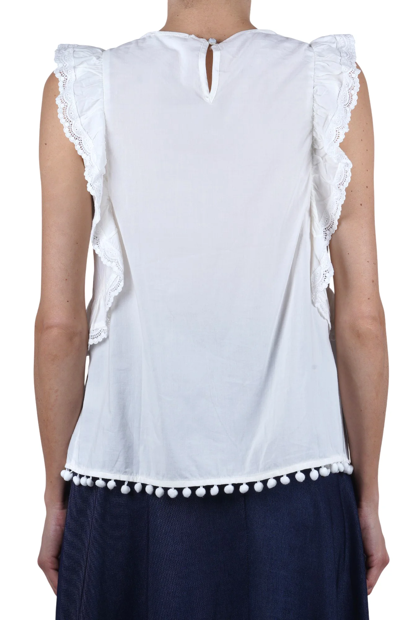 La Femme Blanche - Top - 471618 - Panna - Image 5