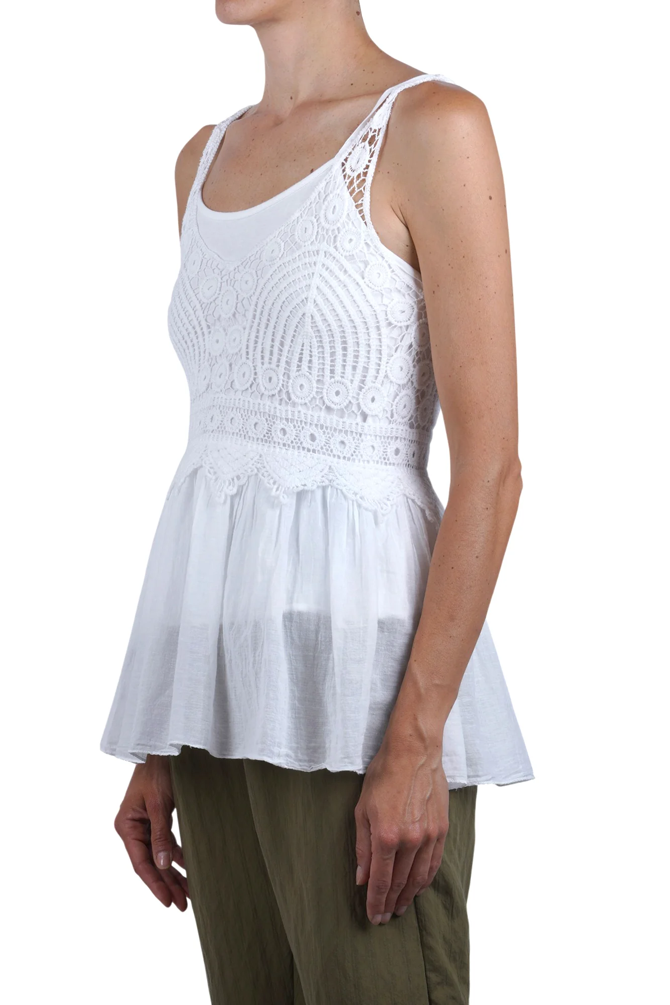 La Femme Blanche - Top - 471705 - Bianco - Image 4