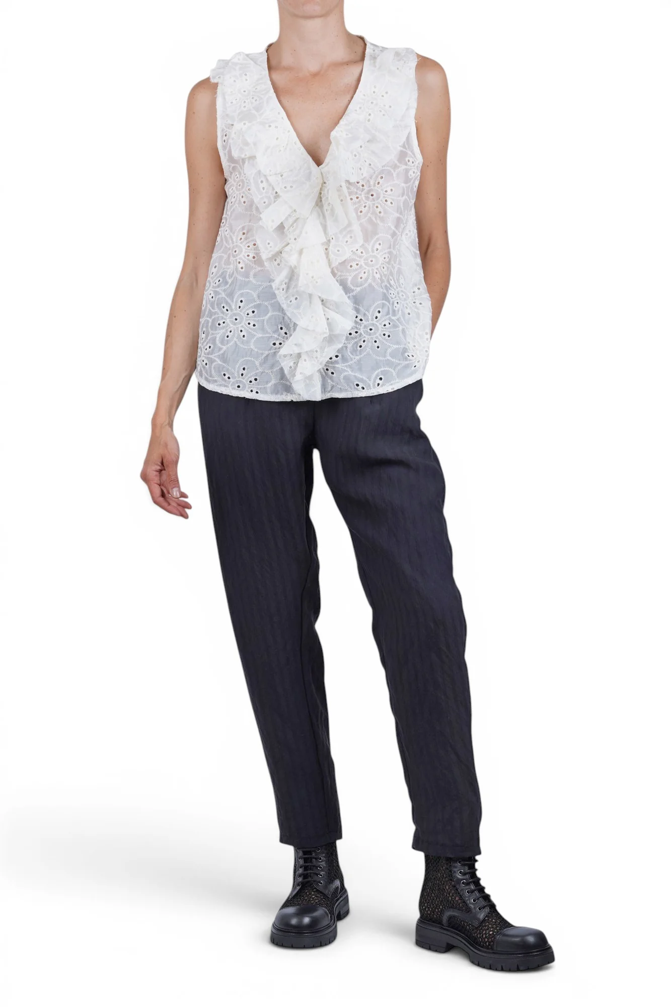 La Femme Blanche - Top - 471708 - Panna - Image 2