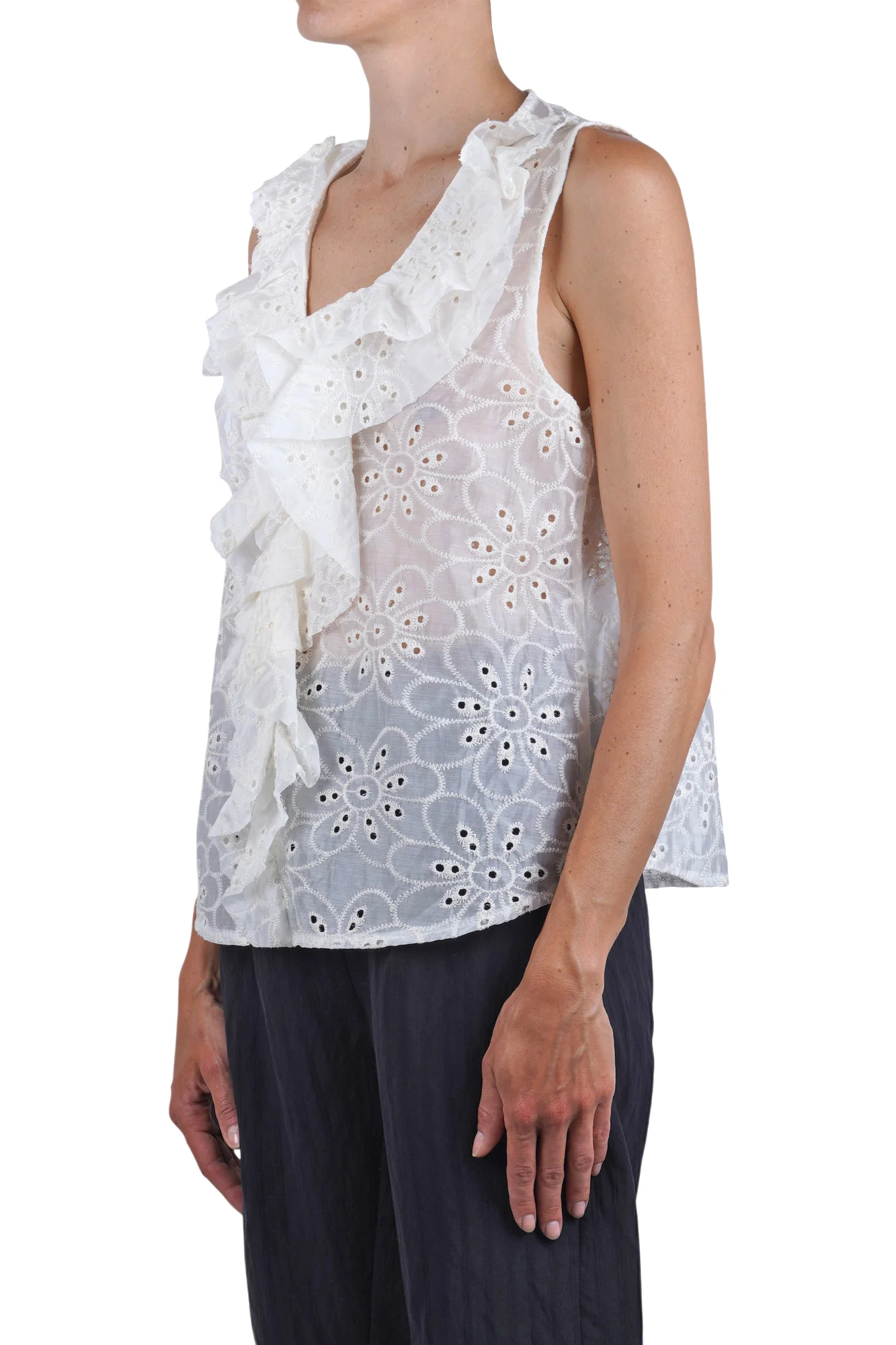 La Femme Blanche - Top - 471708 - Panna - Image 4