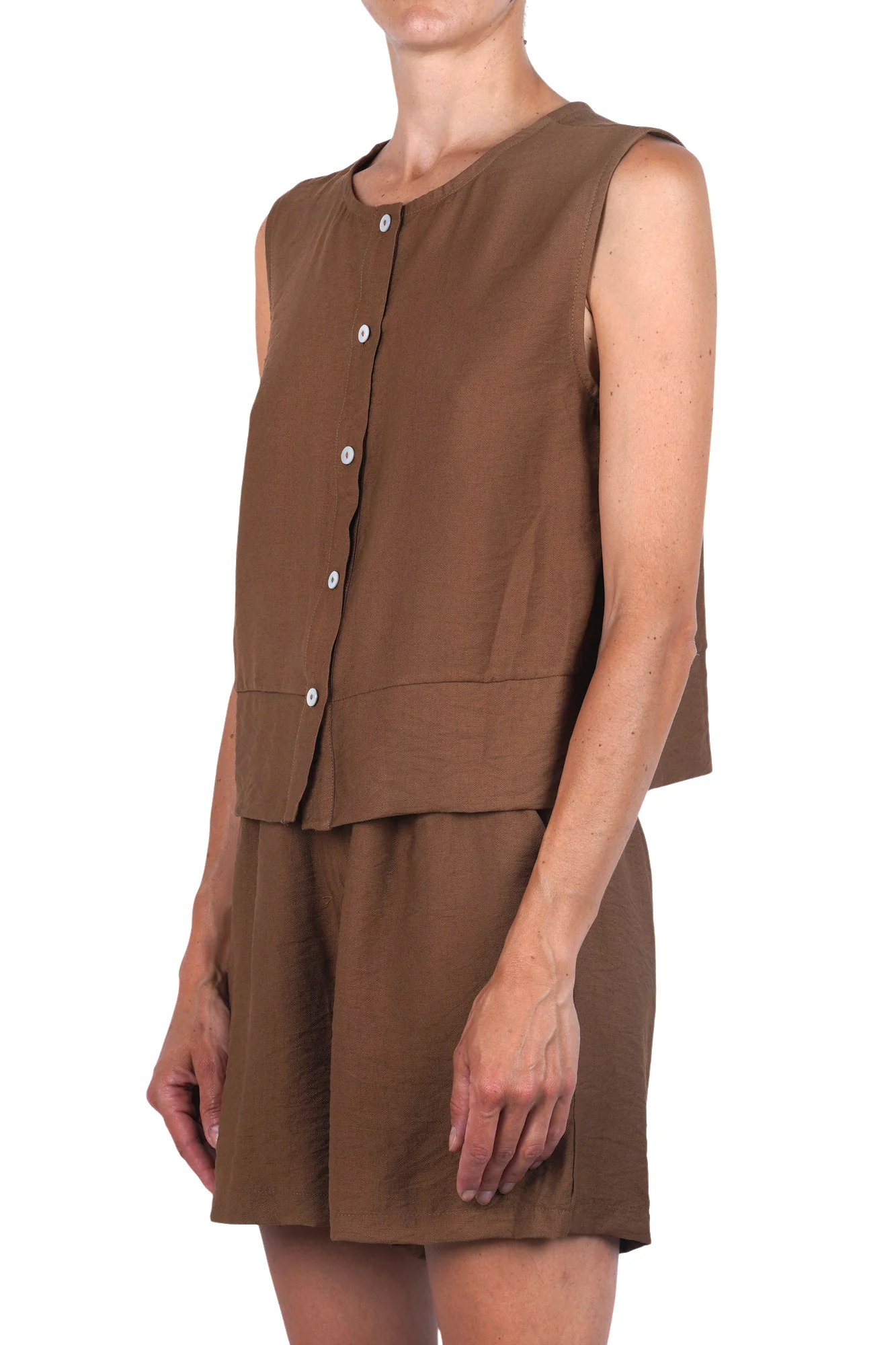 La Femme Blanche - Top - 471764 - Tabacco - Image 4