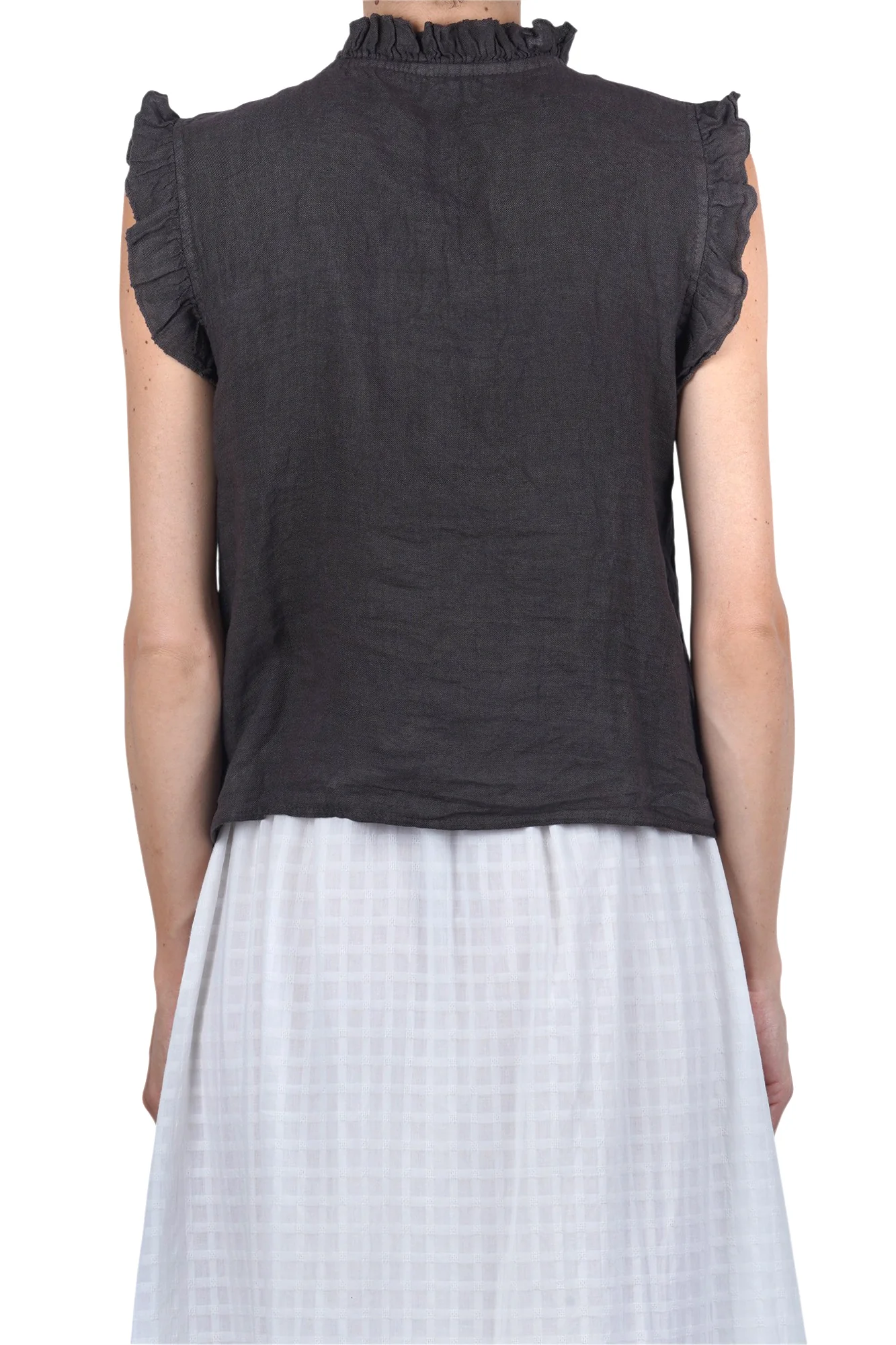 La Femme Blanche - Top - 471770 - Moka - Image 5