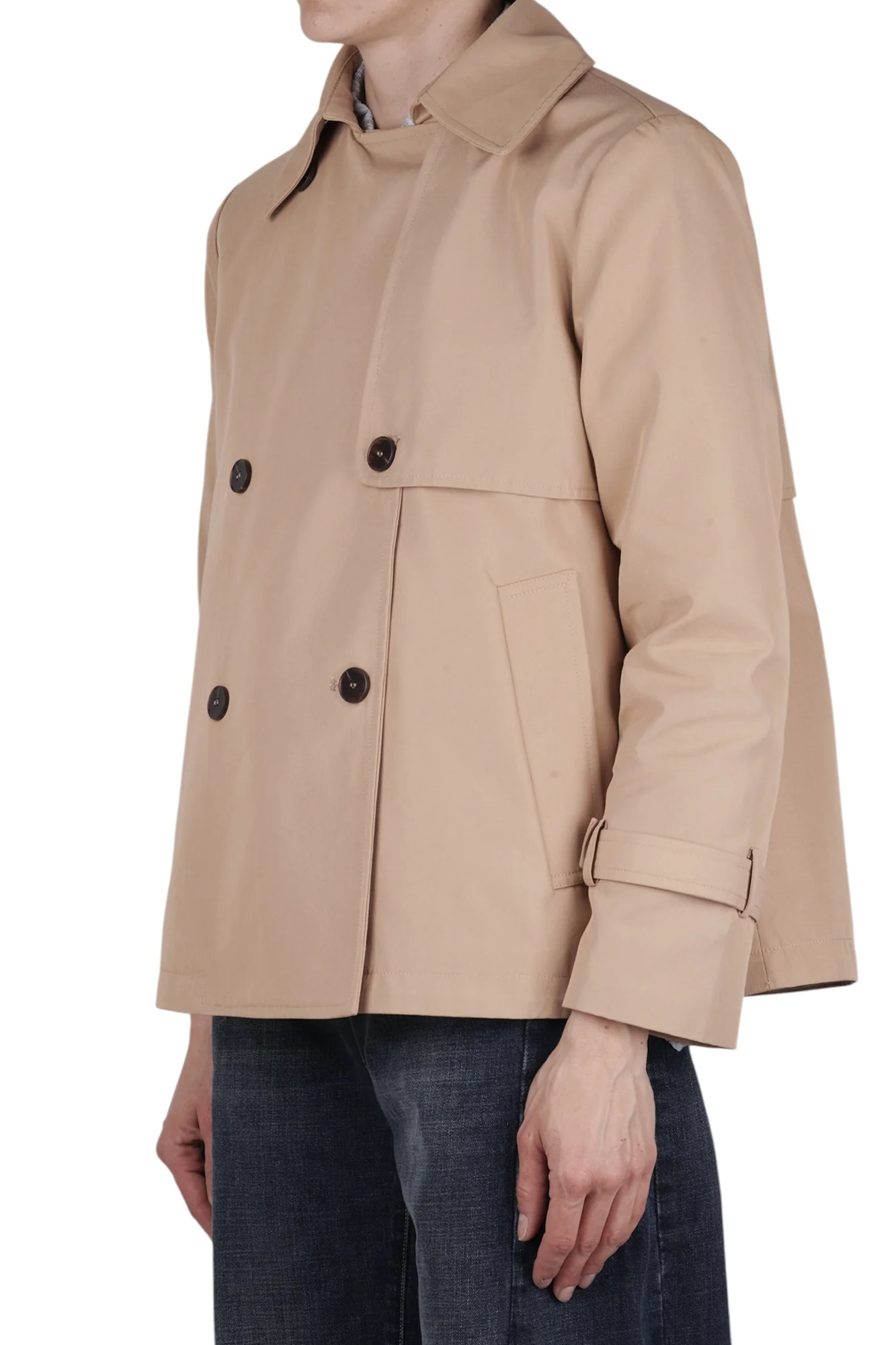 La Femme Blanche - Trench - 471363 - Biscotto - Image 4