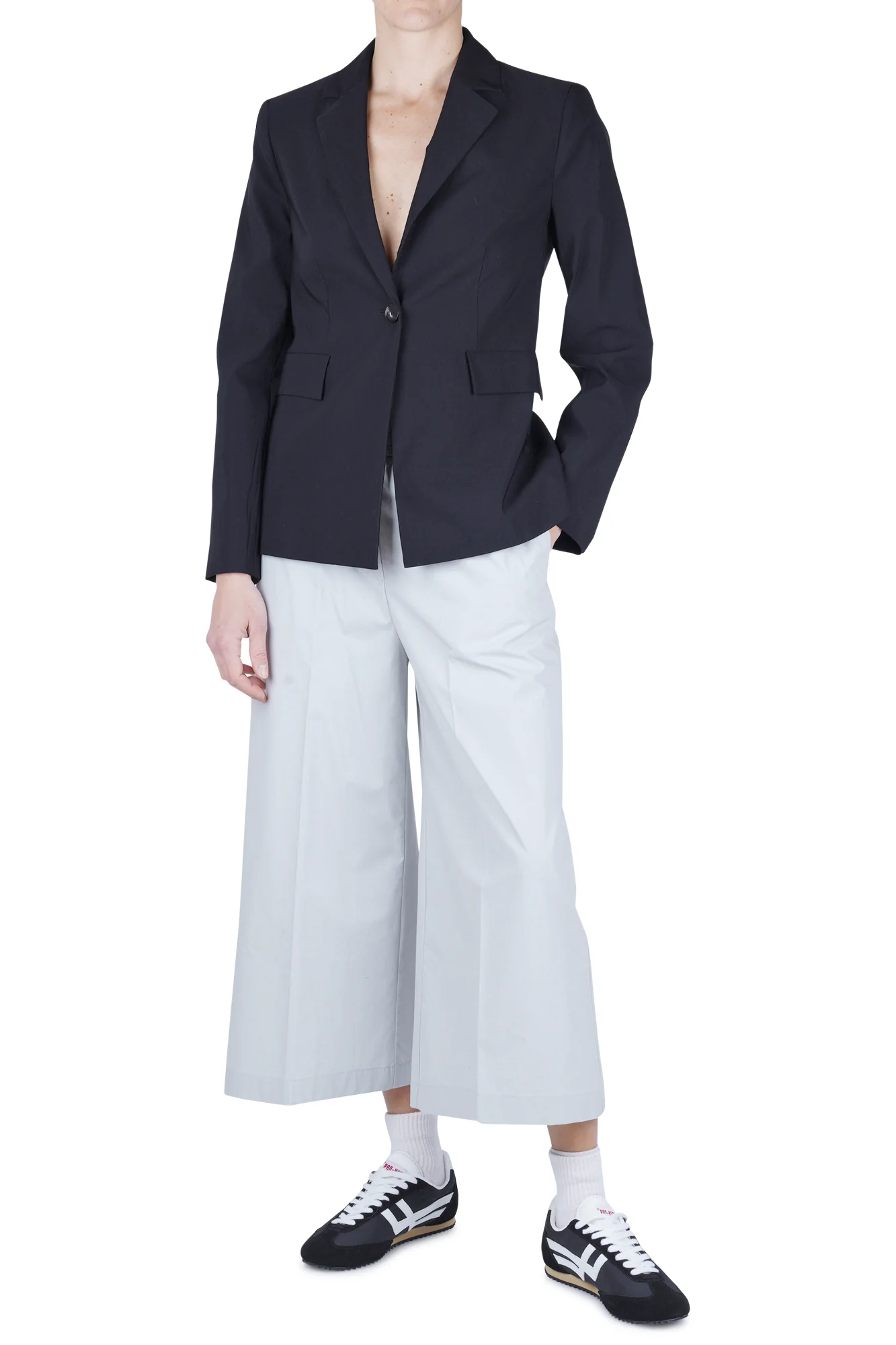 Liviana Conti - Pantalone - 470818 - Grigio chiaro - Image 2