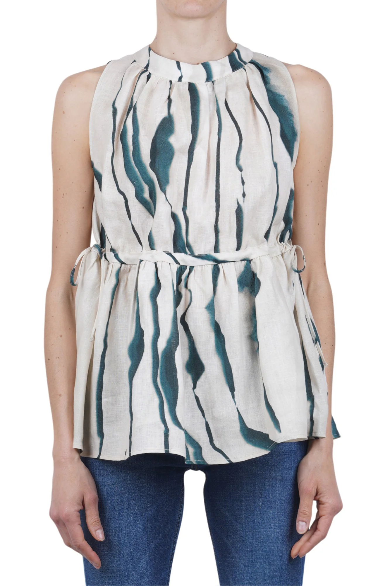 Liviana Conti - Top - 470311 - Sabbia/Verde - Image 3