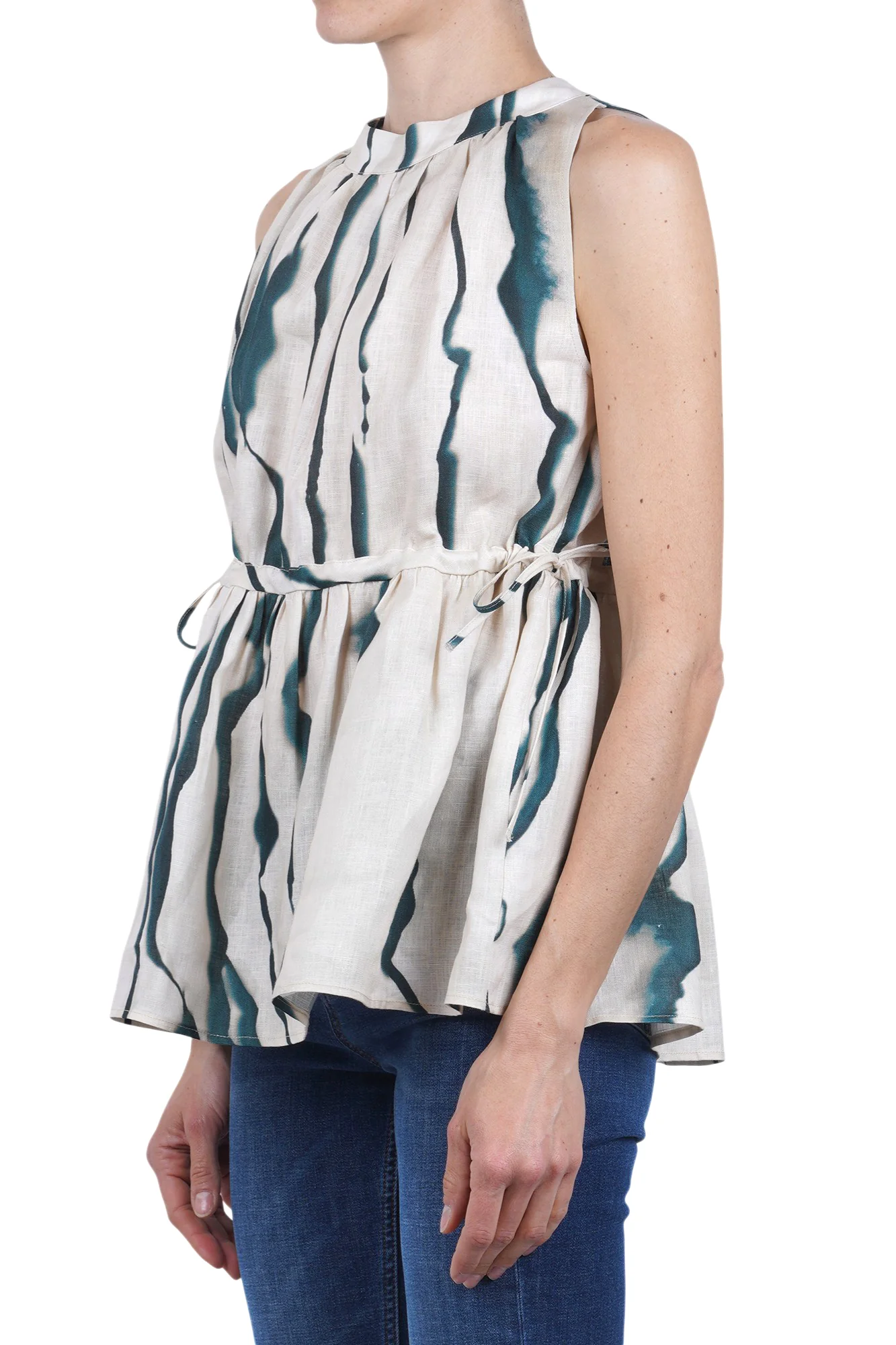 Liviana Conti - Top - 470311 - Sabbia/Verde - Image 4