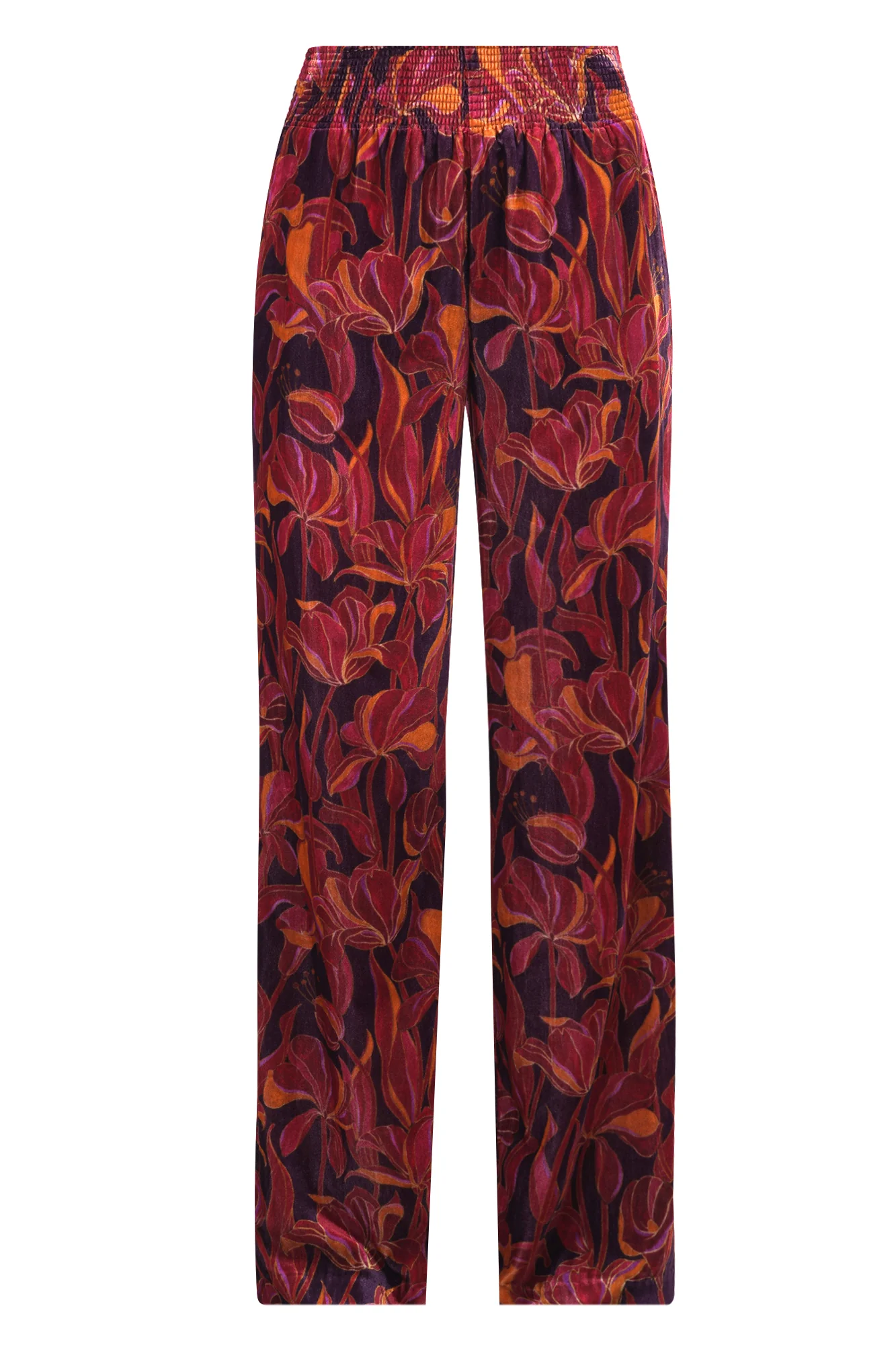 Maliparmi - Pantalone - 460720 - Fantasia Bordeaux