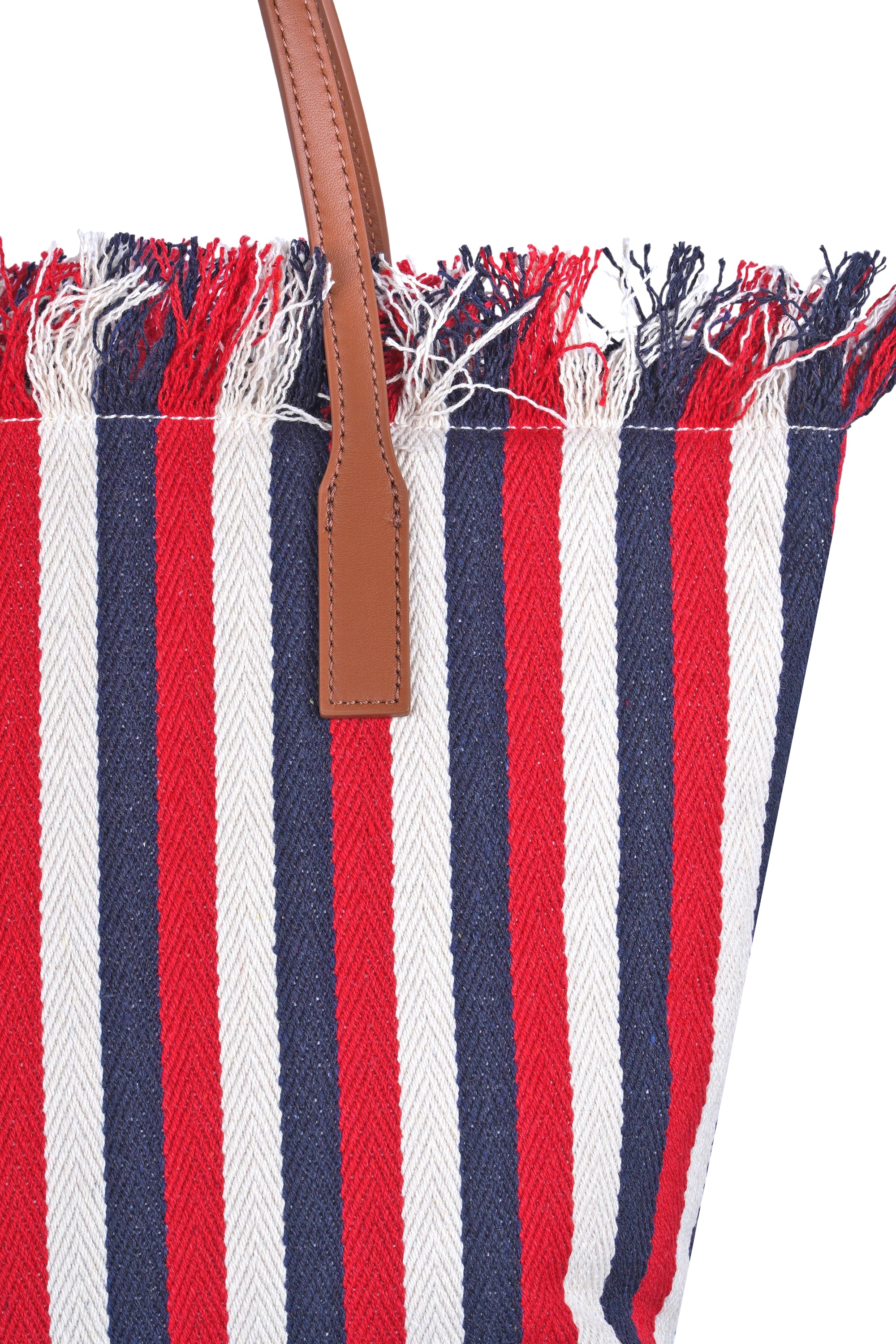MC2 Saint Barth - Borsa media - 470966 - Rosso/Blu - Image 6