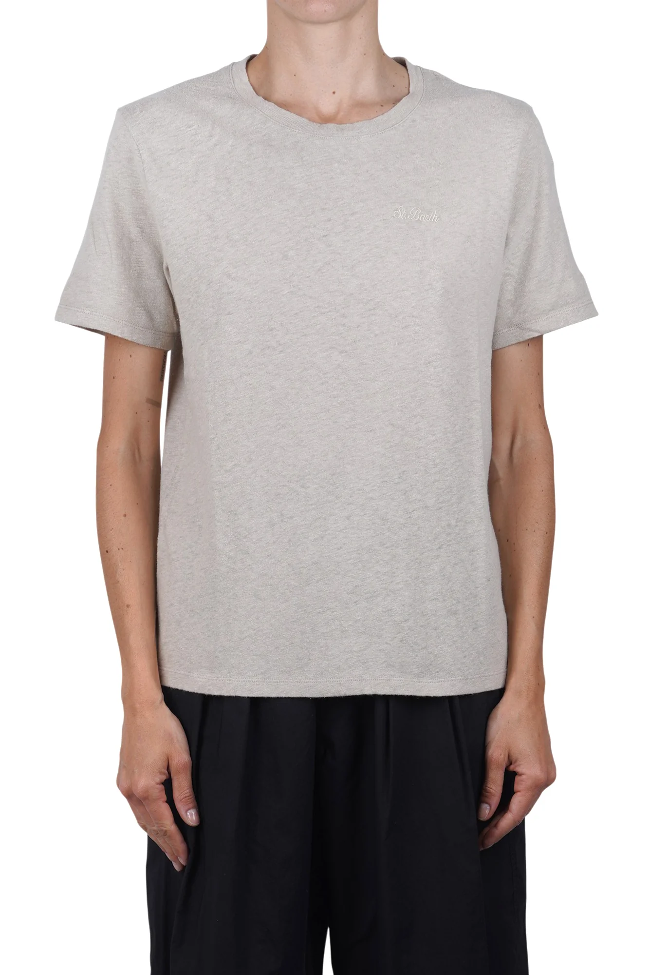 MC2 Saint Barth - T-shirt - 471003 - Beige - Image 3