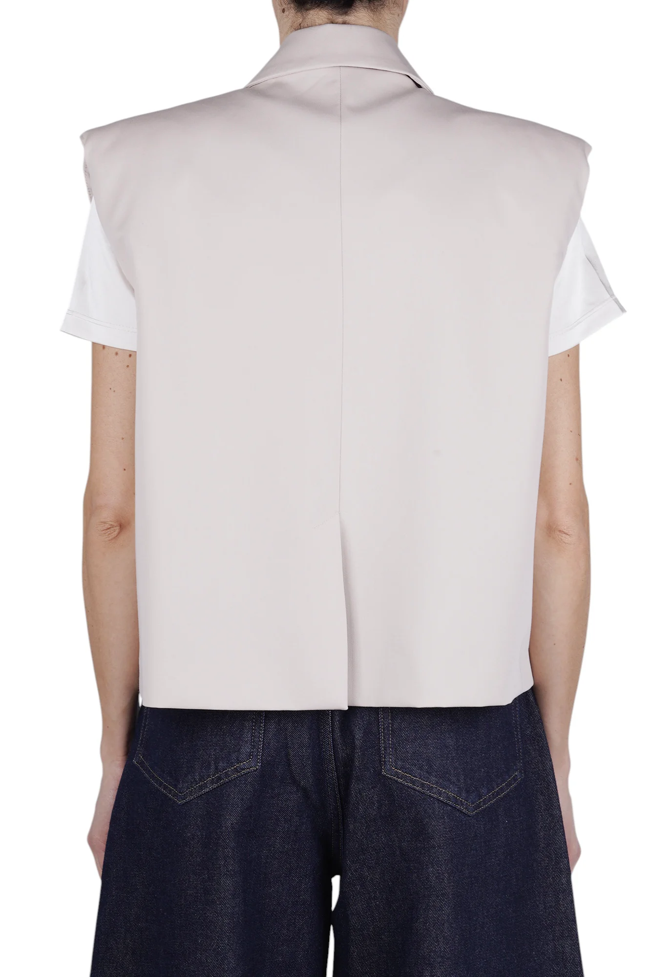 Même Road - Gilet - 470268 - Ecru - Image 5