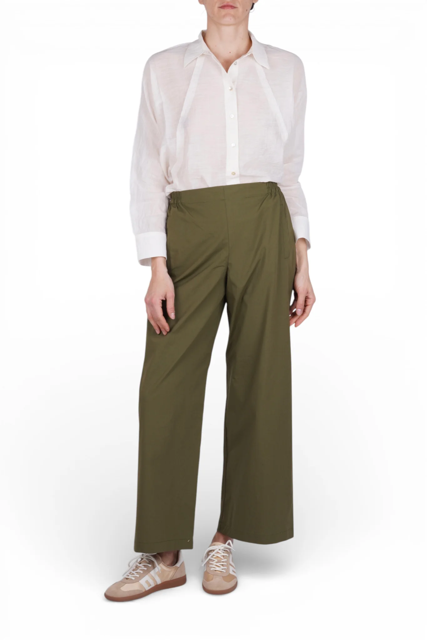 NIU - Pantalone - 470355 - Oliva - Image 2