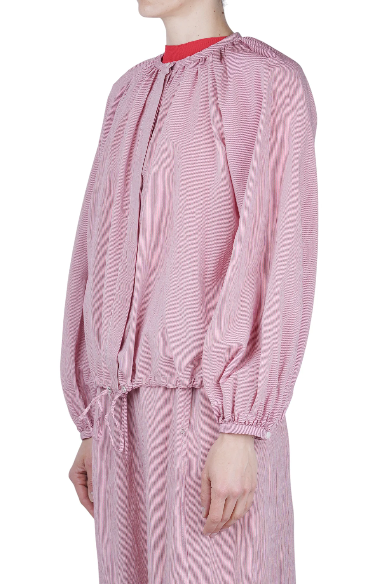Ottod'ame - Camicia - 470745 - Bianco/Rosso - Image 4