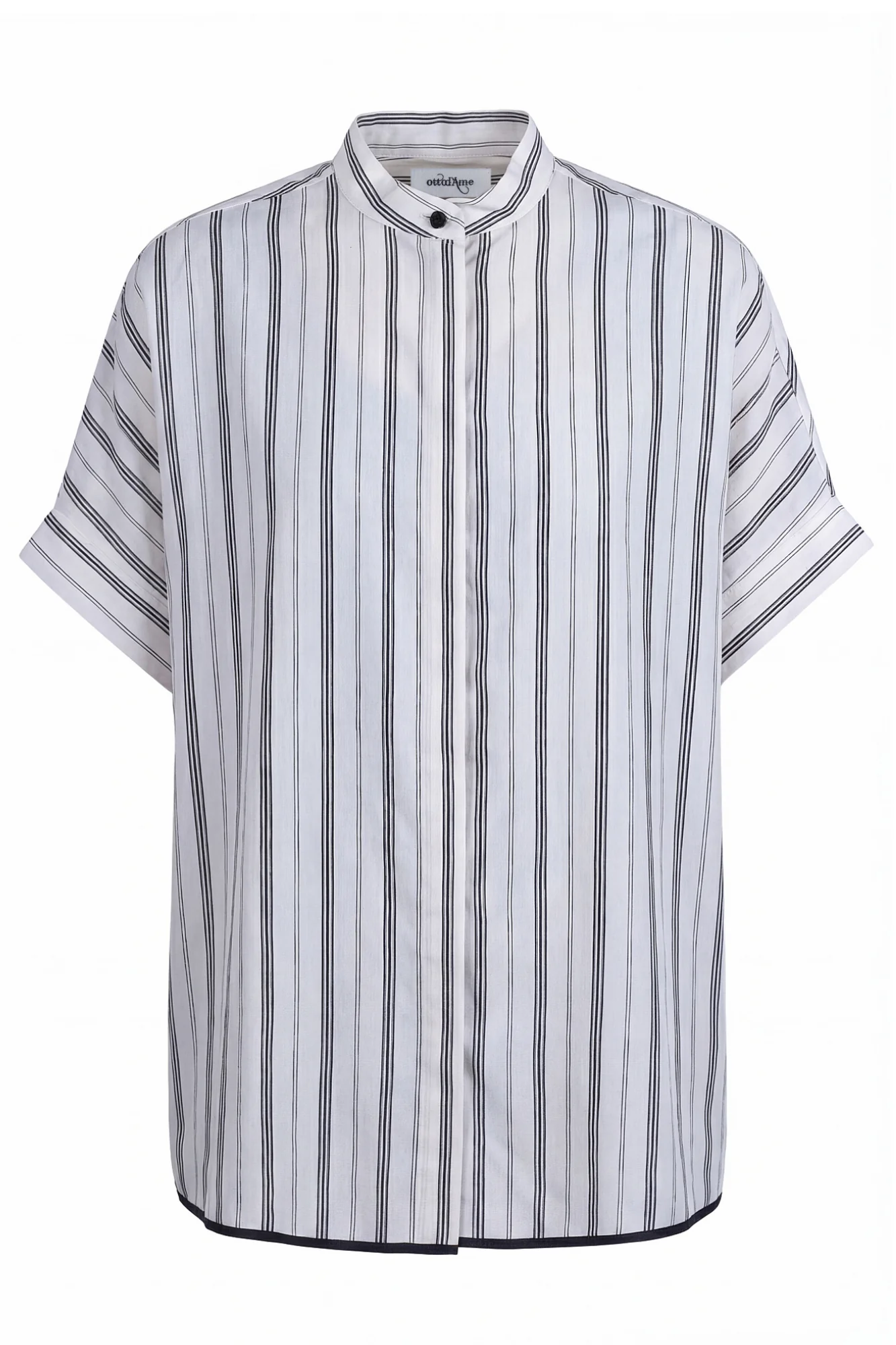 Ottod'ame - Camicia - 470767 - Latte/Nero