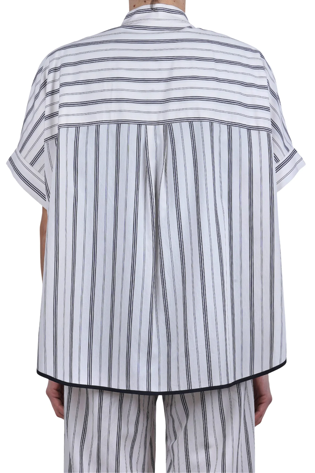 Ottod'ame - Camicia - 470767 - Latte/Nero - Image 5