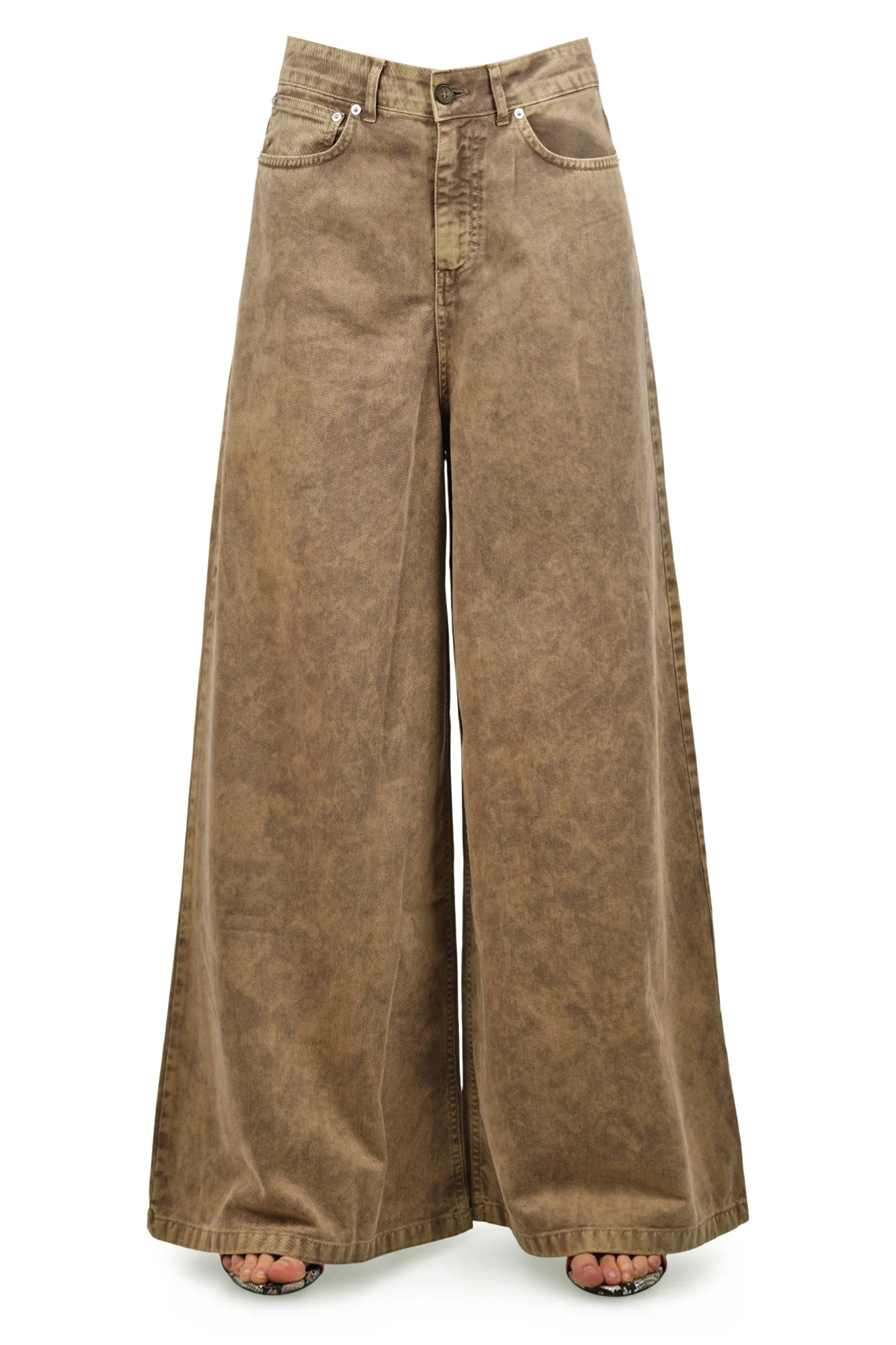 Ottod'ame - Pantalone - 470775 - Terra - Image 3