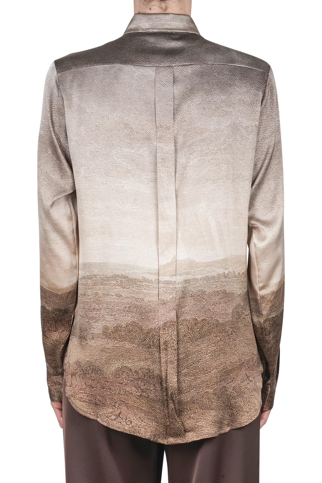 Pierre-Louis Mascia - Camicia - 460163 - Fantasia Tortora - Image 5
