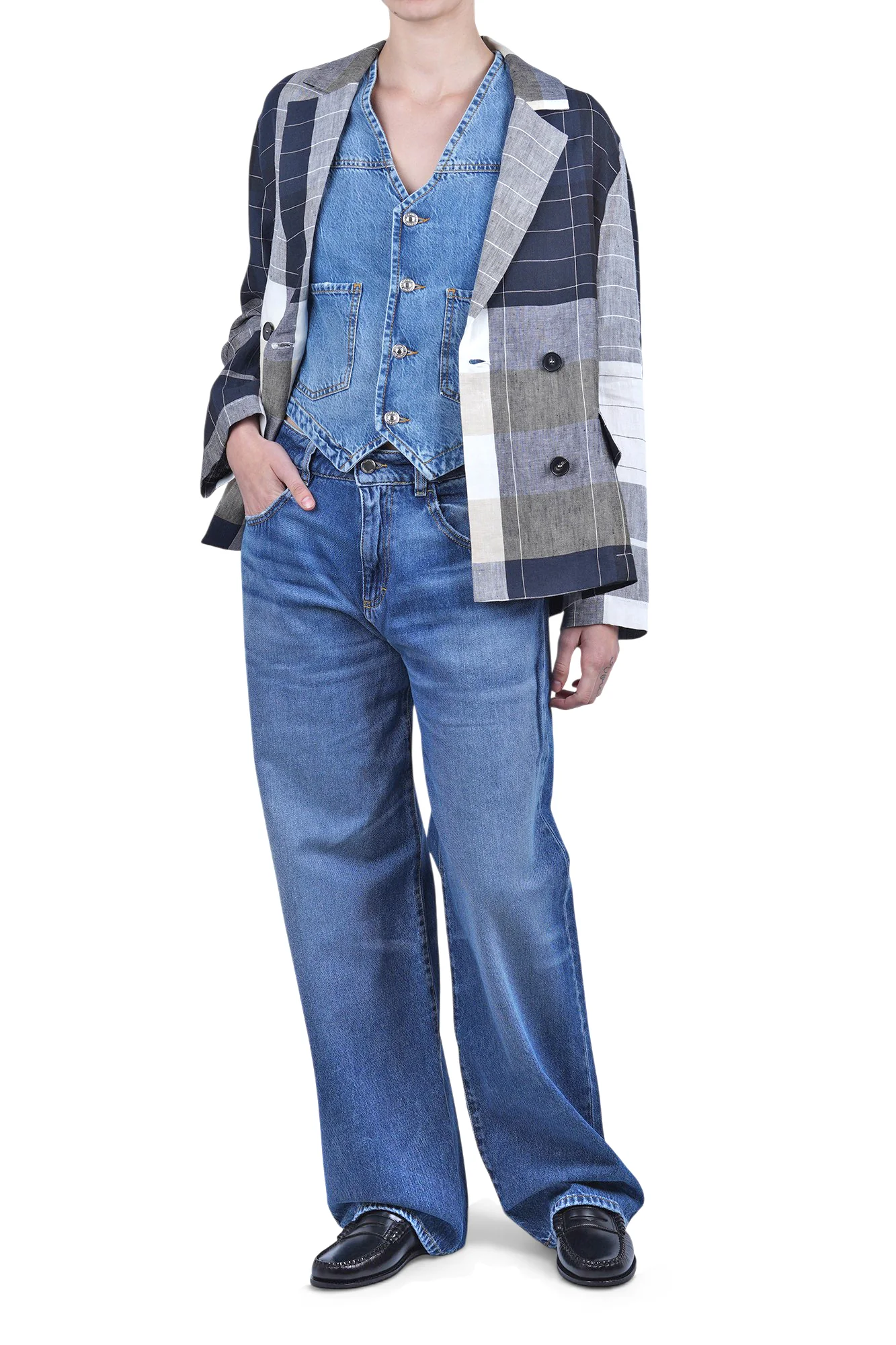 Roy Rogers - Gilet - 470411 - Denim - Image 2