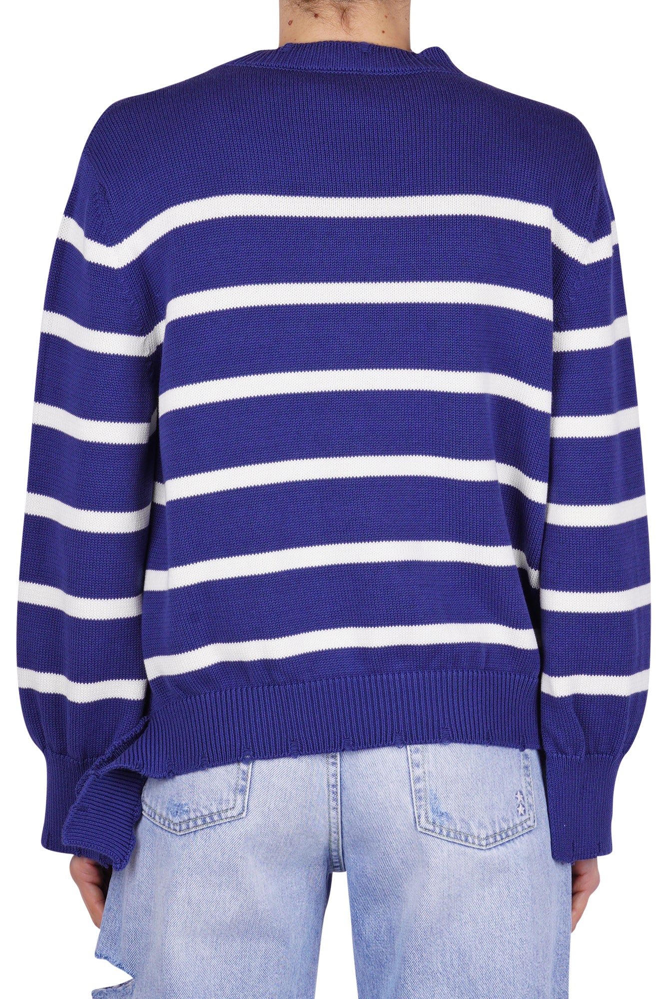 Semi Couture - Maglia - 470937 - Blu/Latte - Image 5