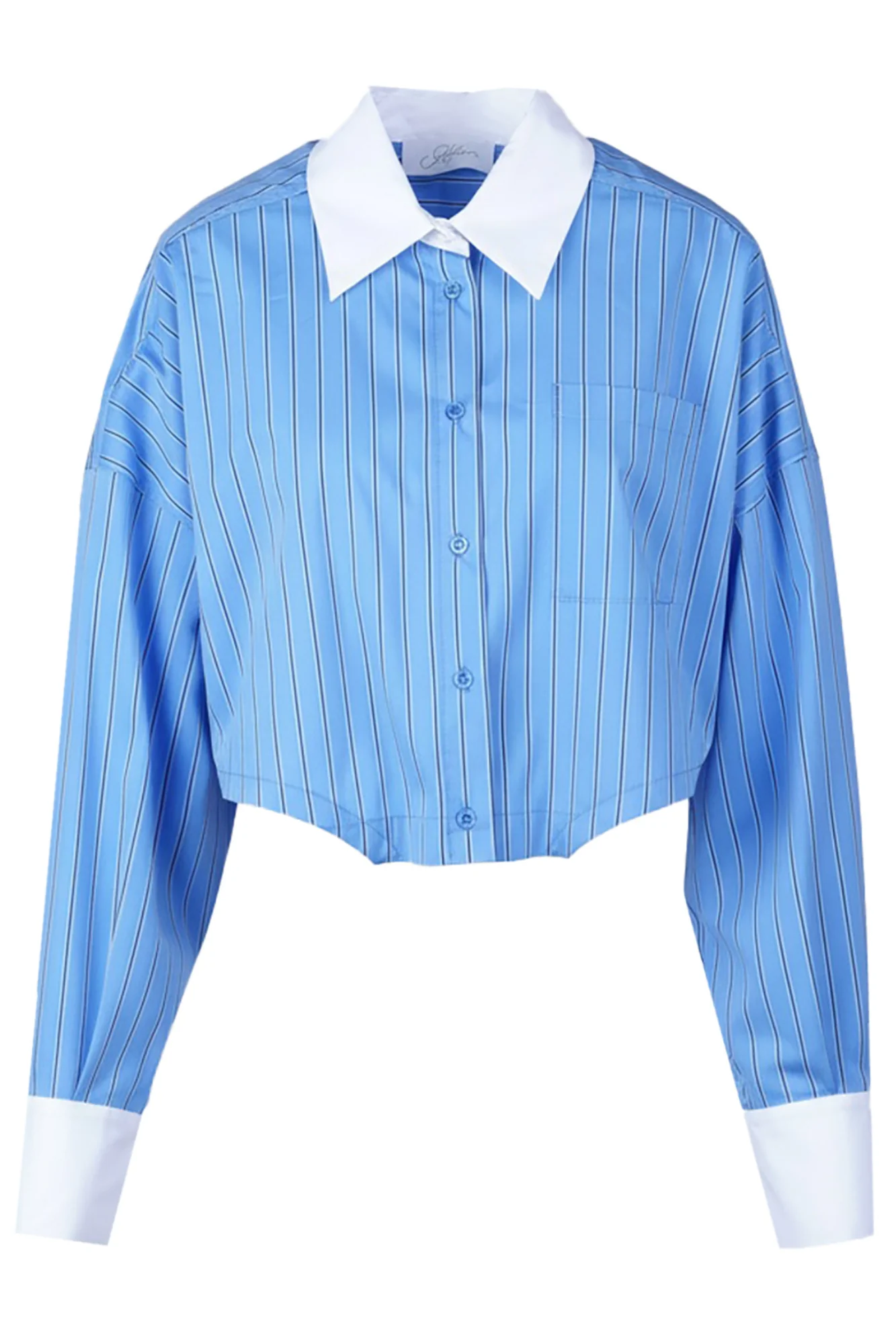 So Allure - Camicia - 470047 - Bianco/Azzurro