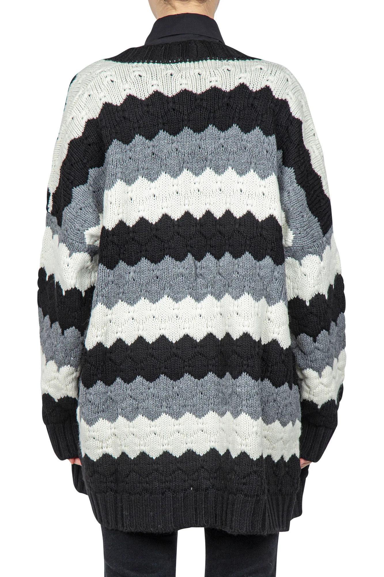 So Allure - Cardigan - 441922 - Nero/Panna - Image 5