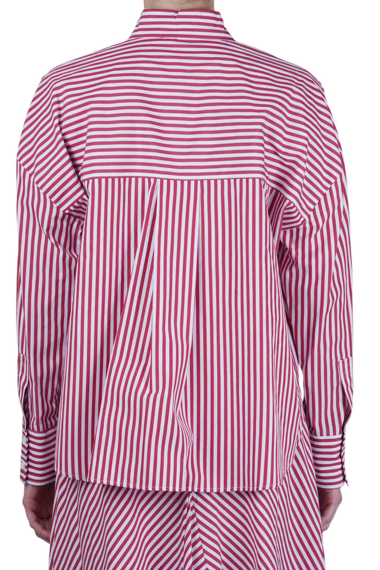 Solotre - Camicia - 470680 - Bianco/Rosso - Image 5