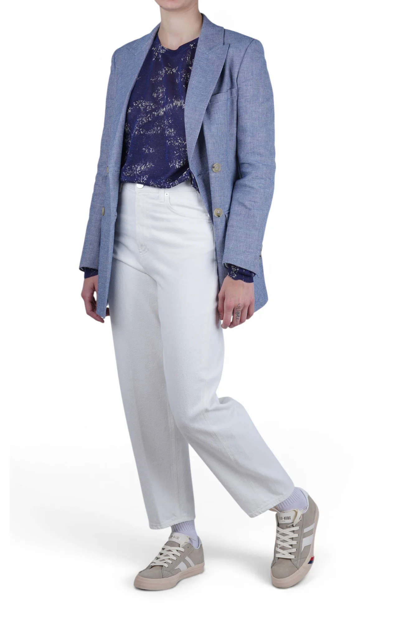 Solotre - Maglia - 470697 - Blu - Image 2