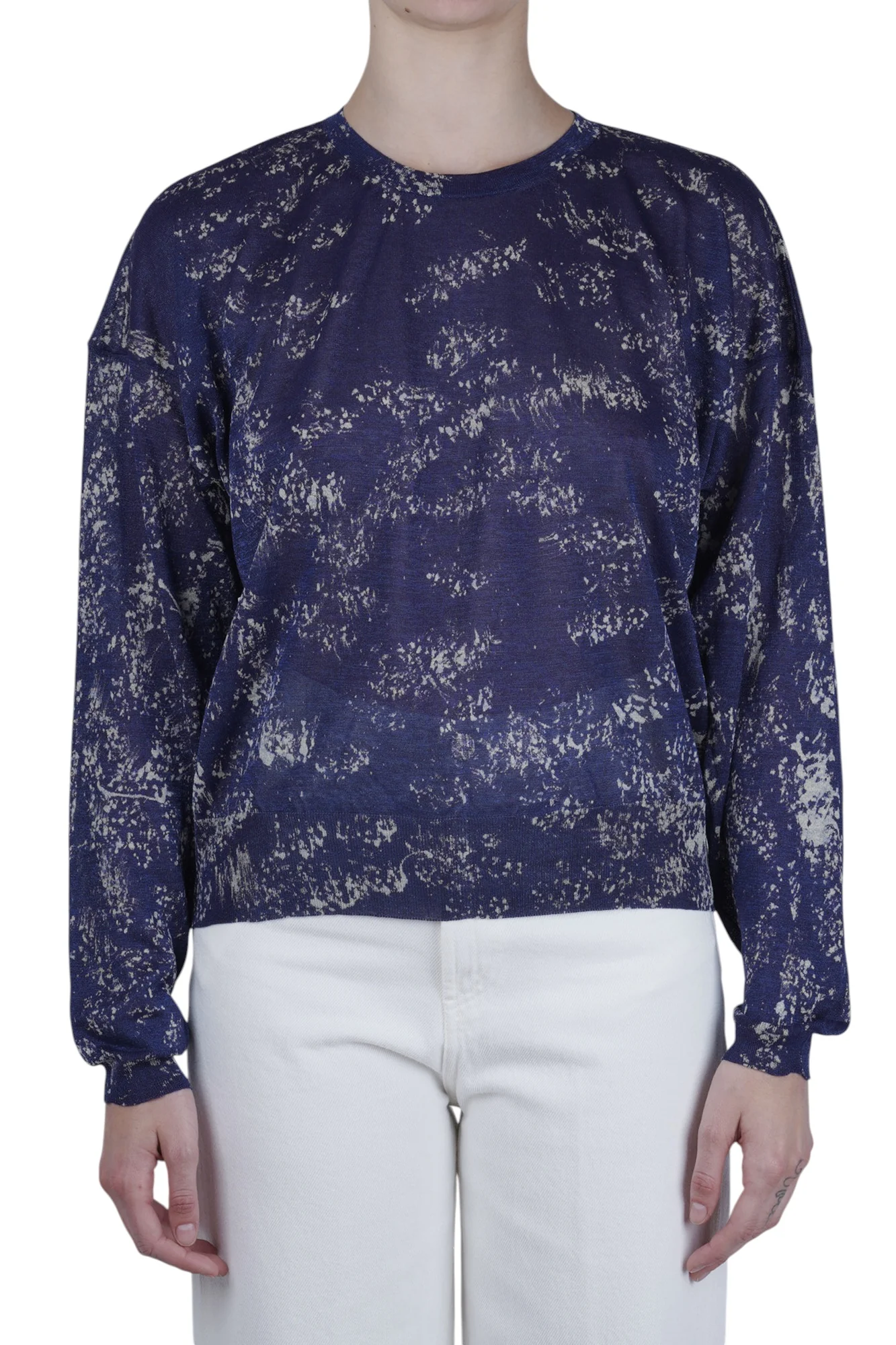 Solotre - Maglia - 470697 - Blu - Image 3