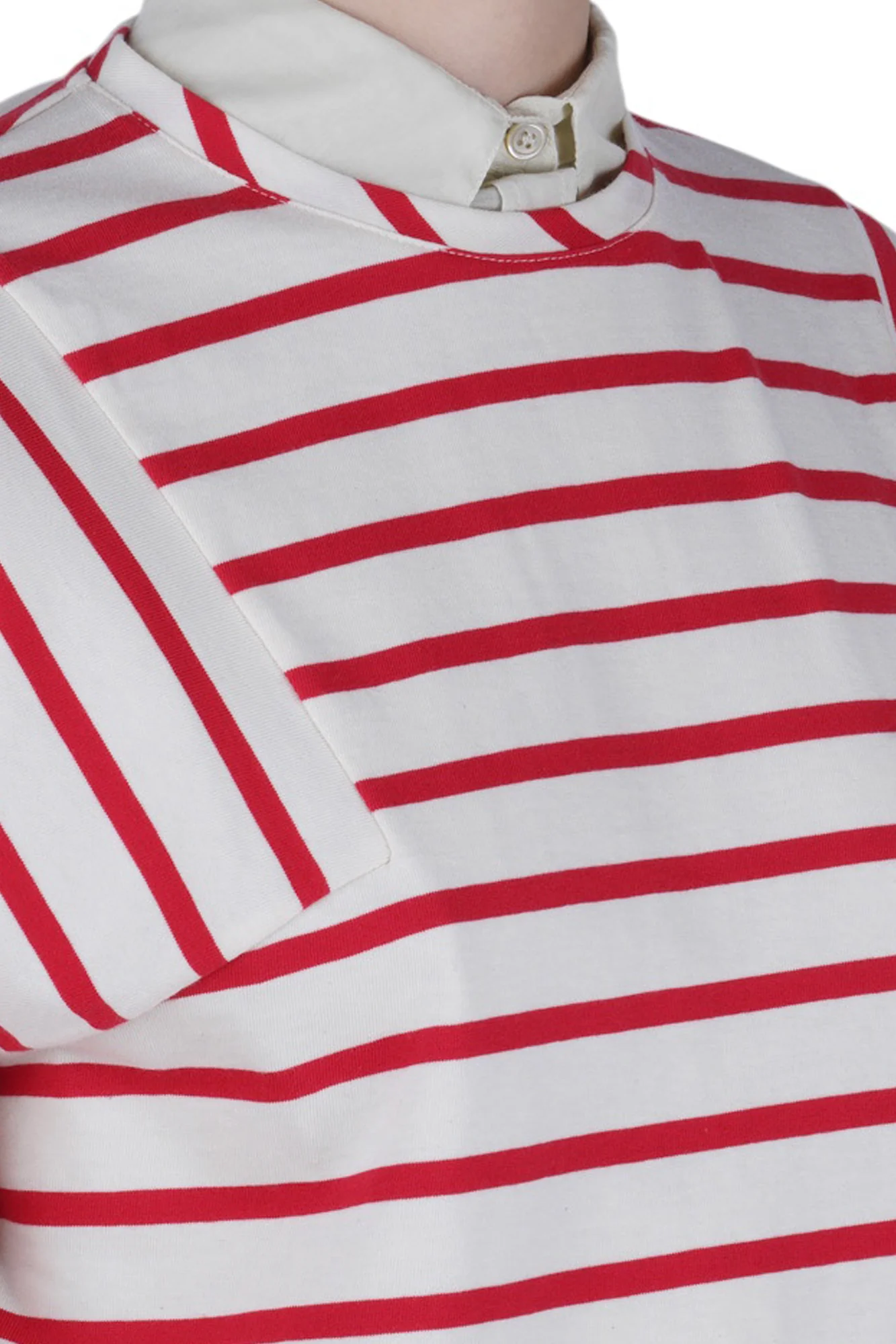Solotre - T-shirt - 470682 - Panna/Rosso - Image 6