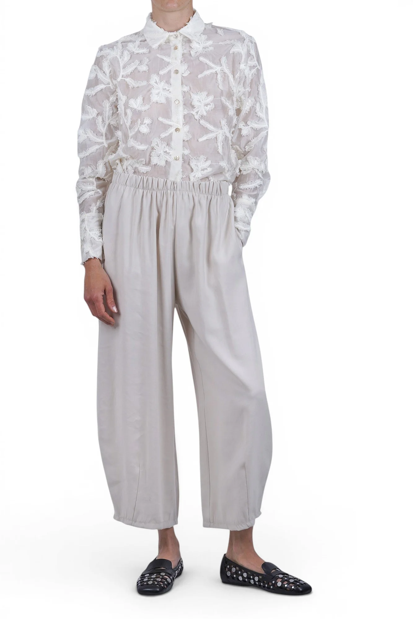 Souvenir - Camicia - 471508 - Latte - Image 2