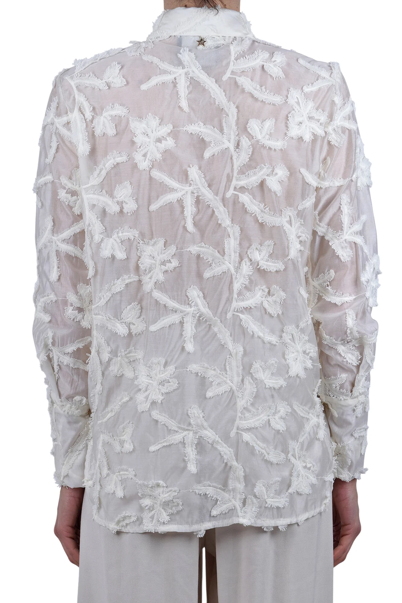 Souvenir - Camicia - 471508 - Latte - Image 5