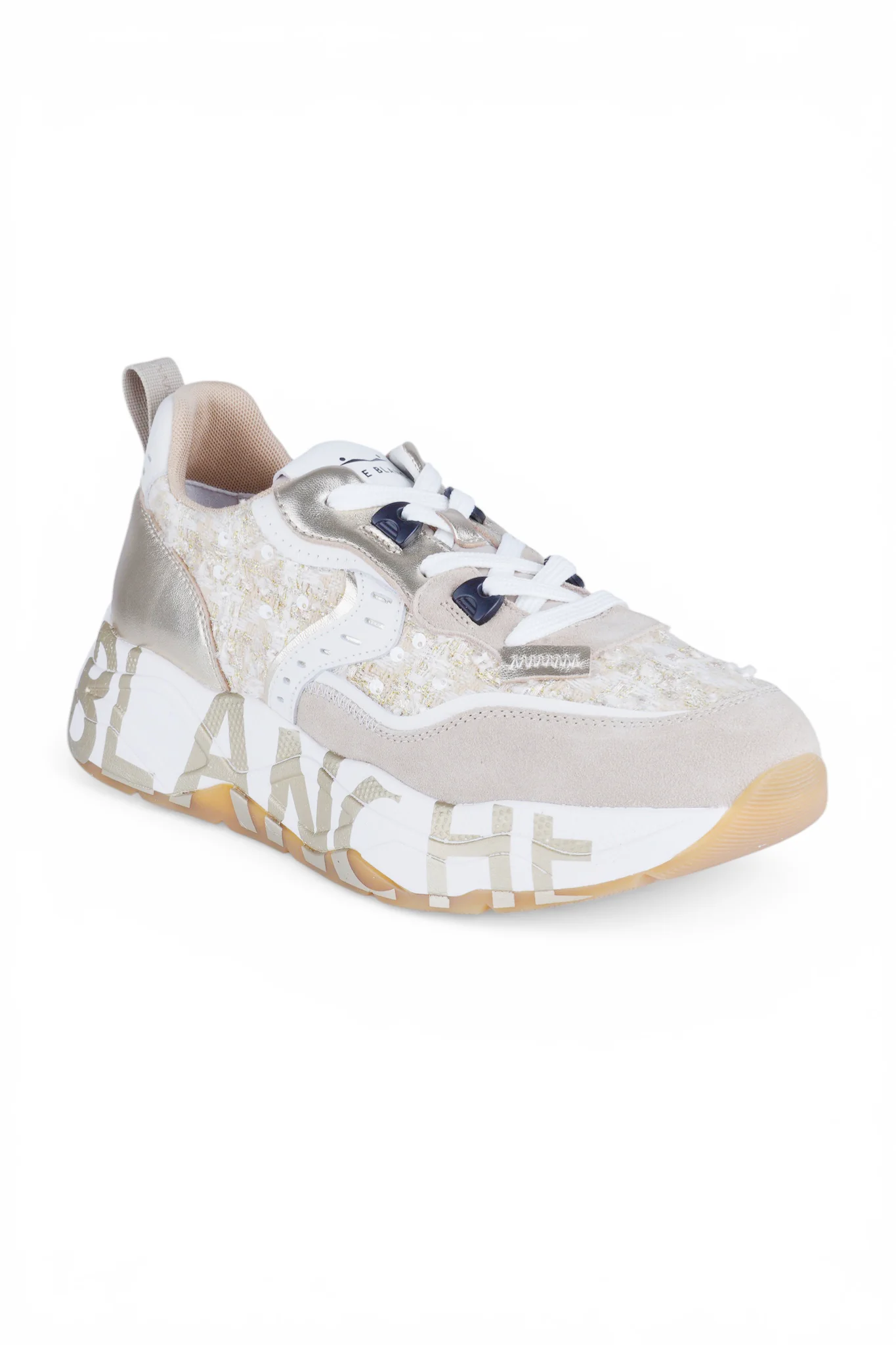 Voile Blanche - Sneakers - 470402 - Platino - Image 3