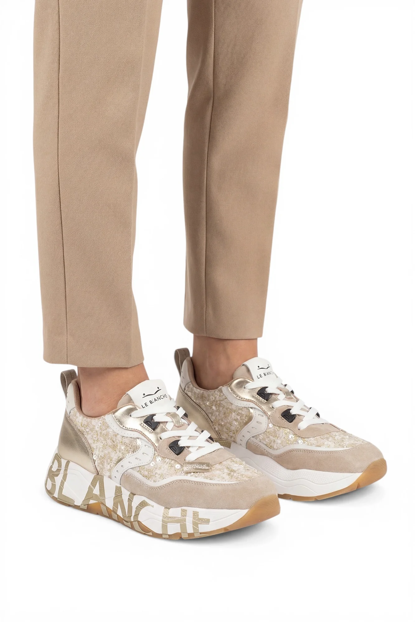 Voile Blanche - Sneakers - 470402 - Platino - Image 6