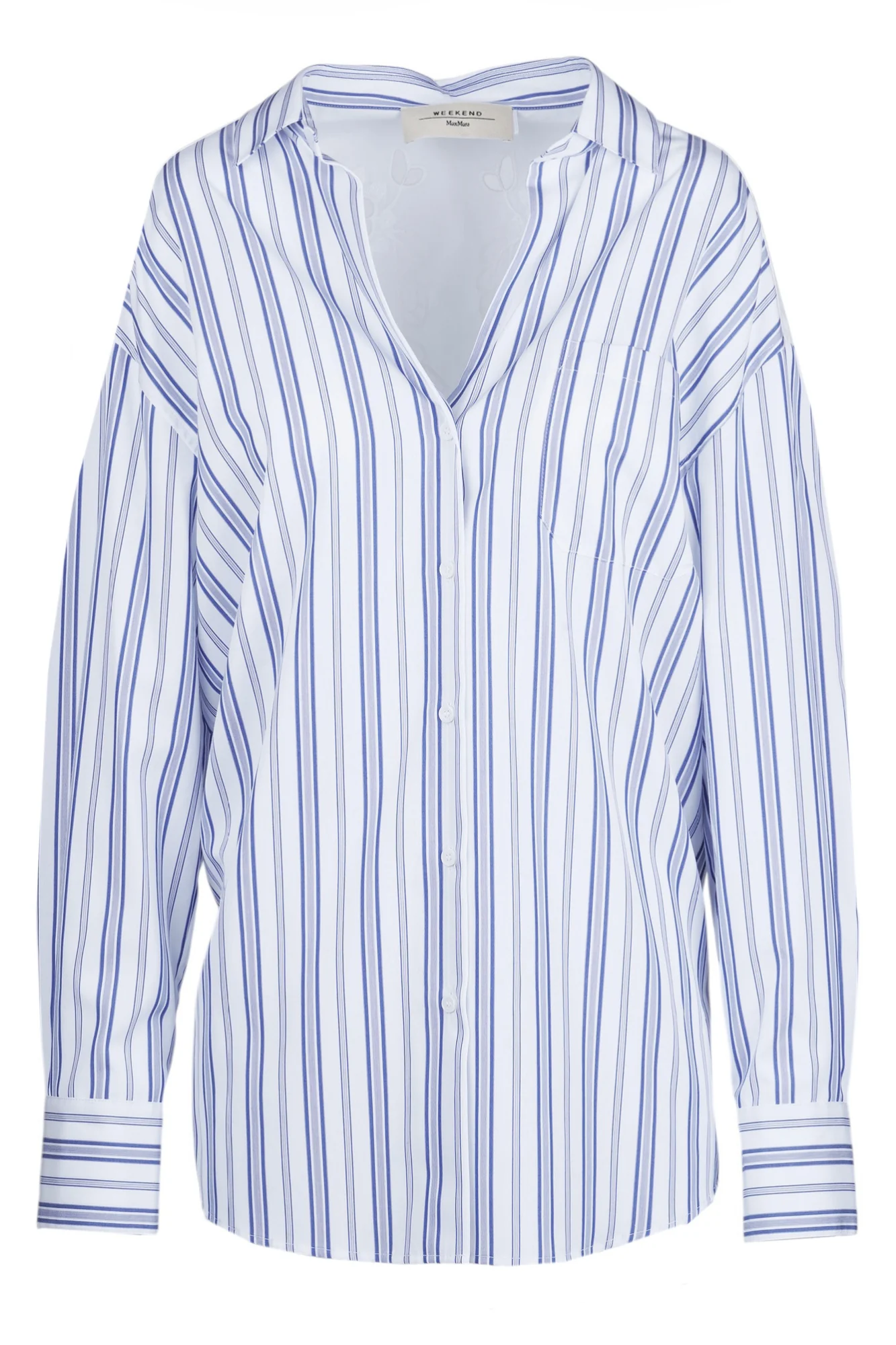 Weekend MaxMara - Camicia - 470622 - Blu/Bianco