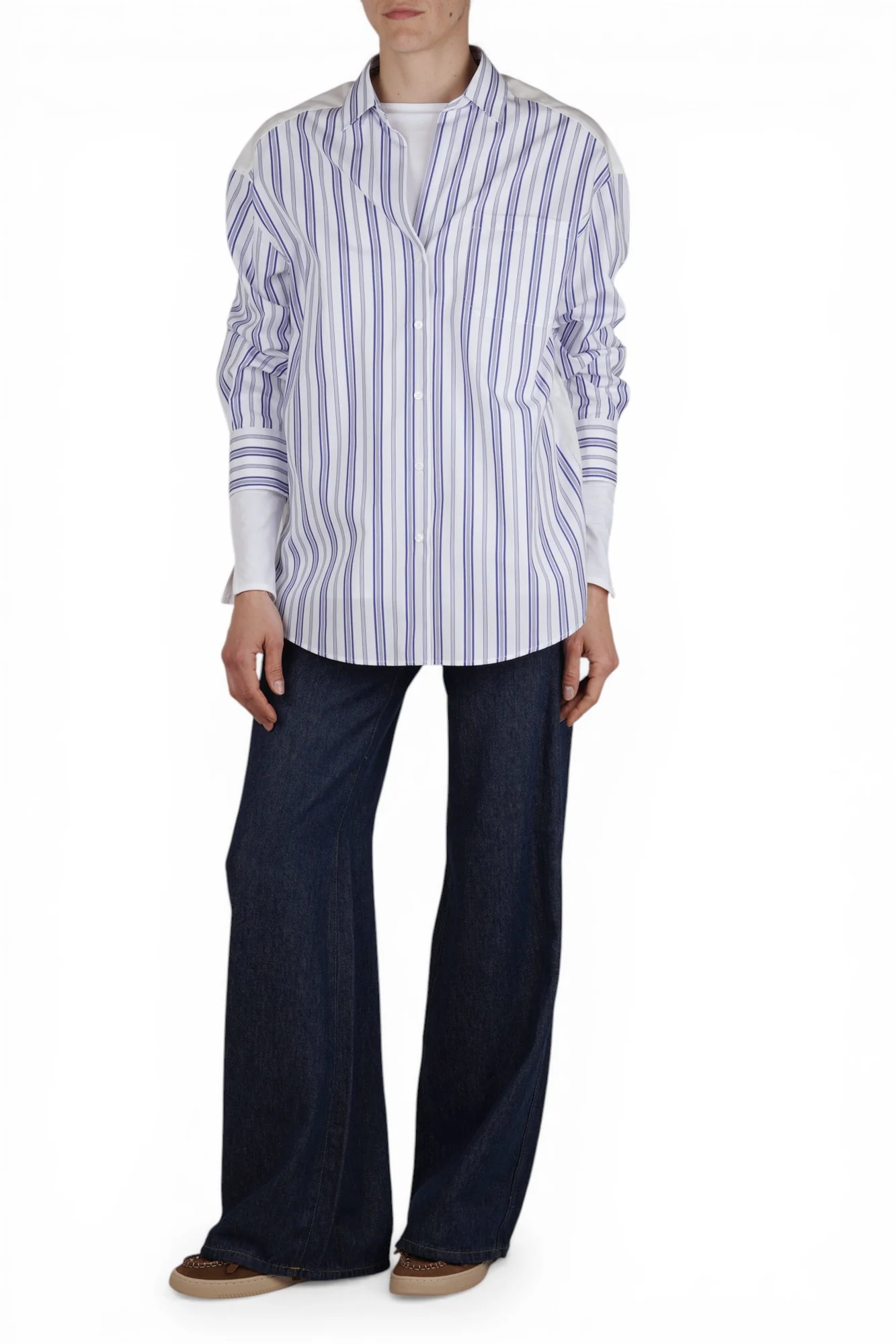 Weekend MaxMara - Camicia - 470622 - Blu/Bianco - Image 2