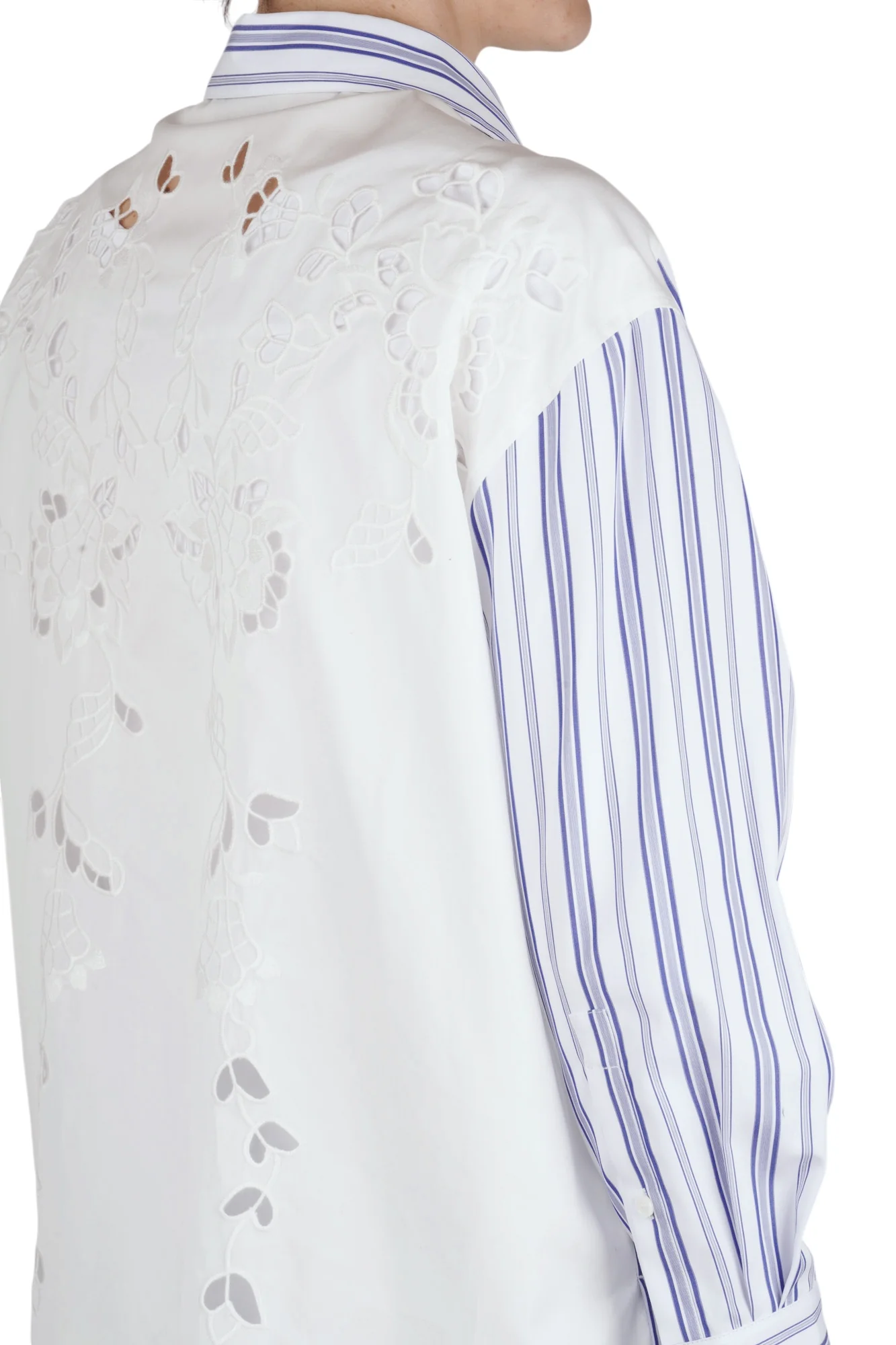 Weekend MaxMara - Camicia - 470622 - Blu/Bianco - Image 6