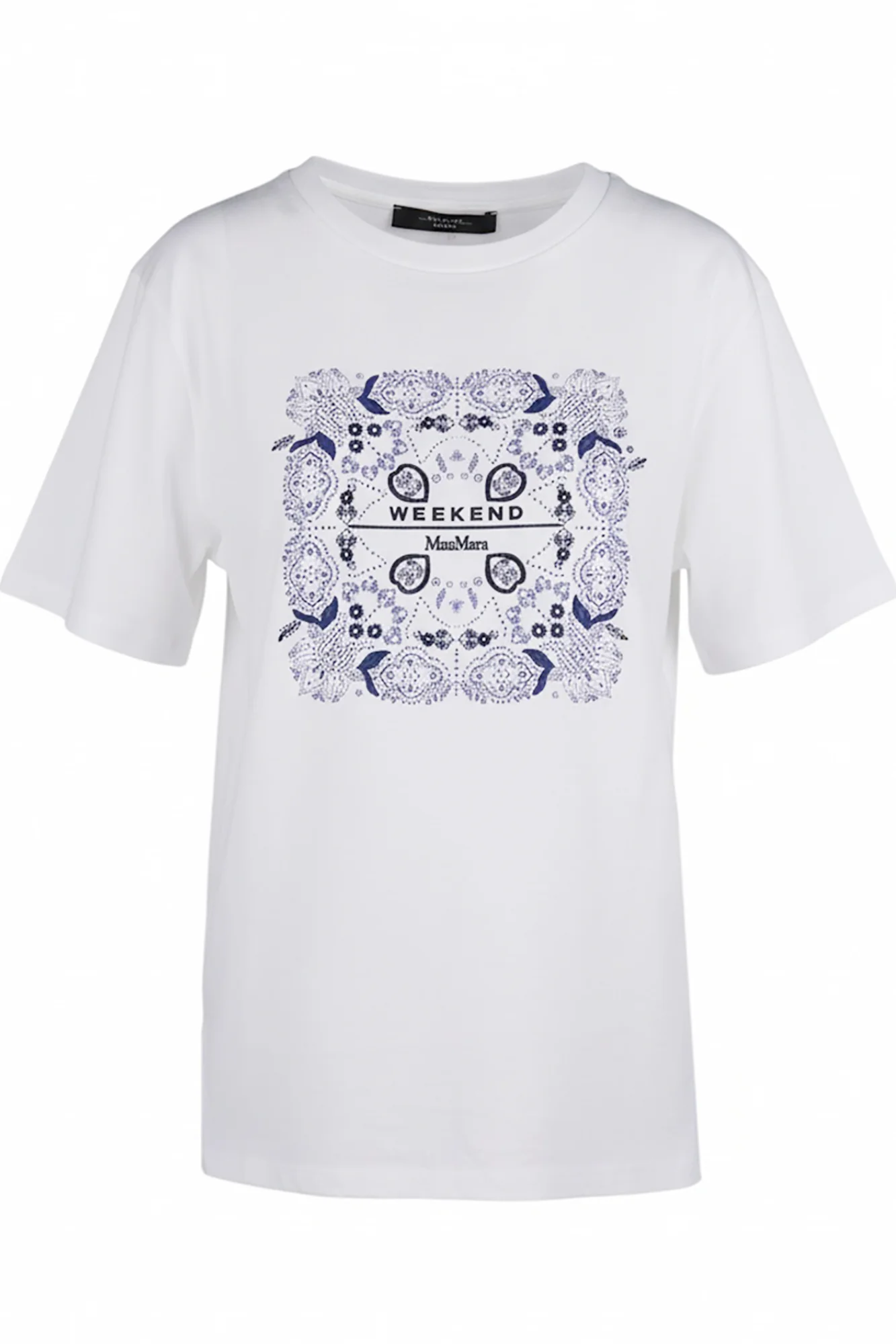 Weekend MaxMara - T-shirt - 470618 - Bianco/Blu